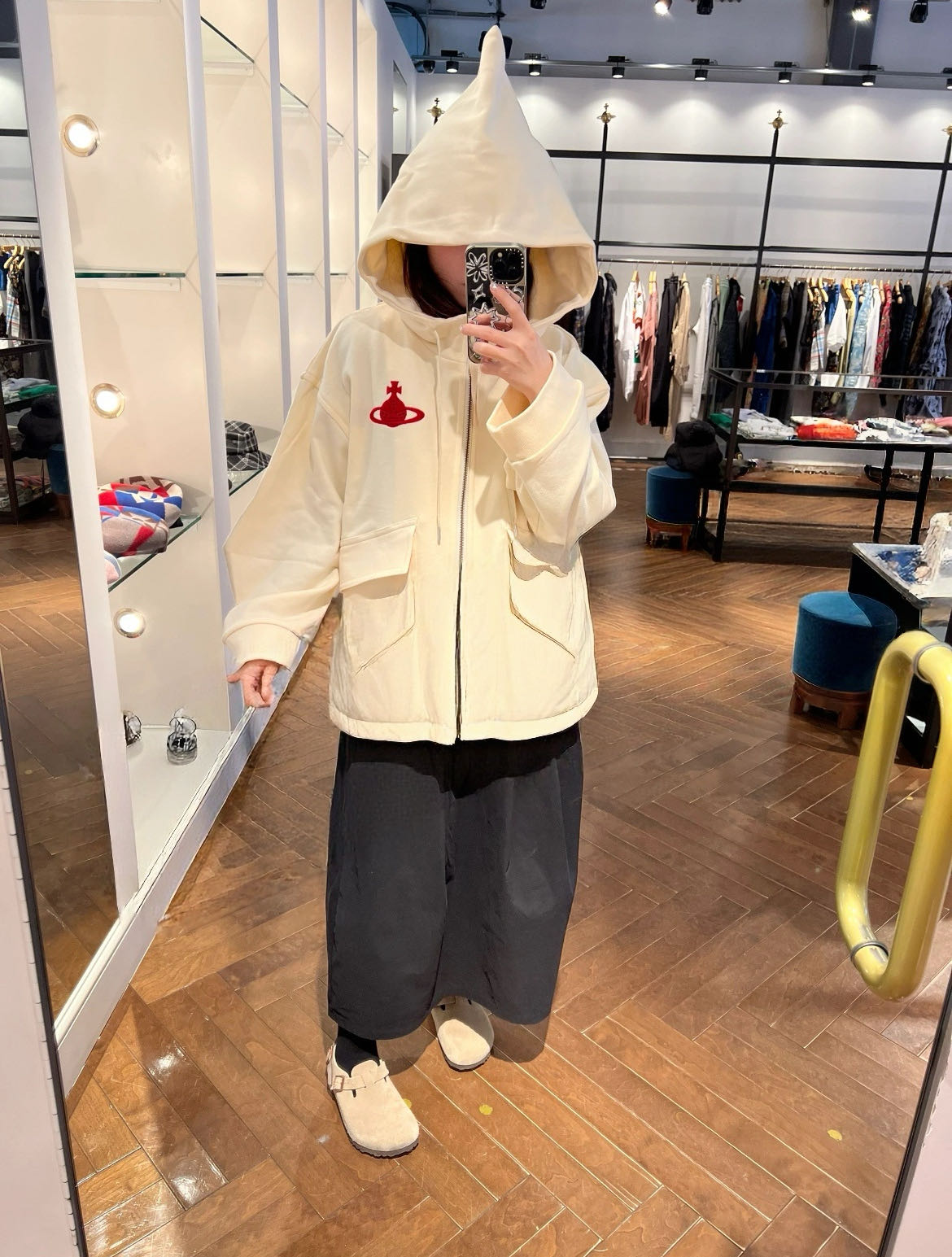 Vivienne Westwood zip hoodies jacket