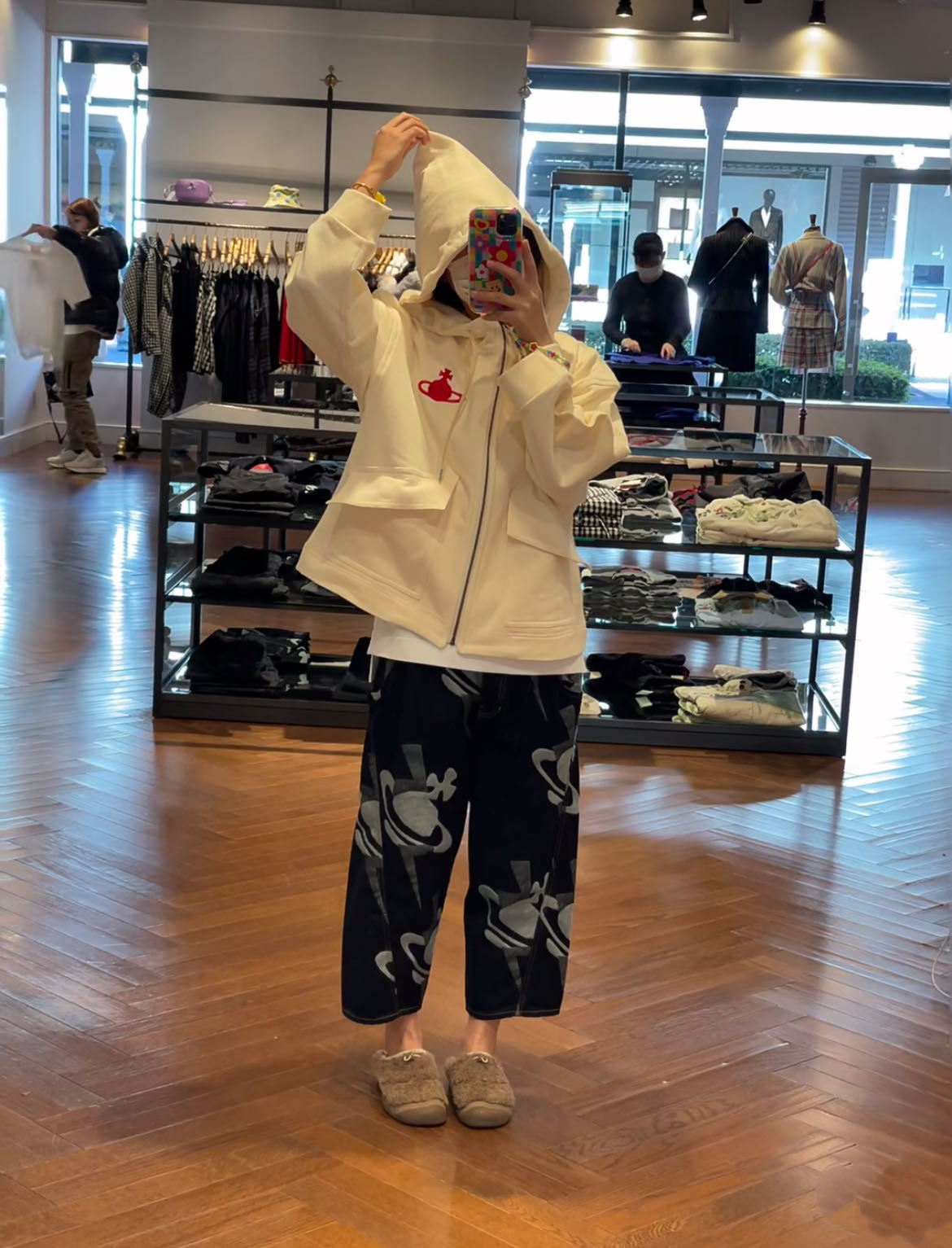 Vivienne Westwood zip hoodies jacket