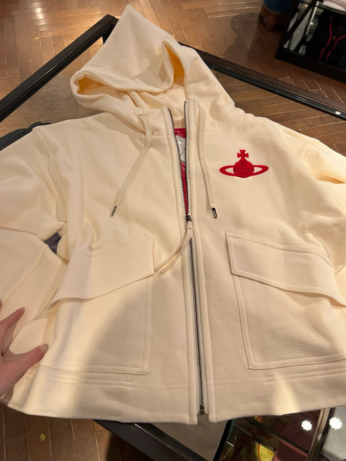 Vivienne Westwood zip hoodies jacket