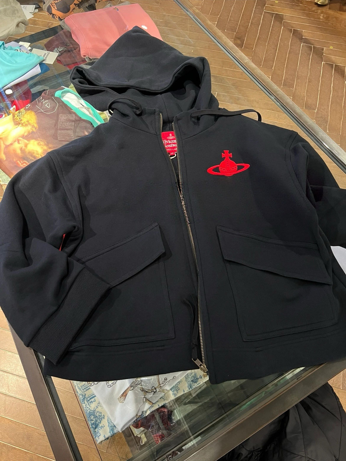 Vivienne Westwood zip hoodies jacket