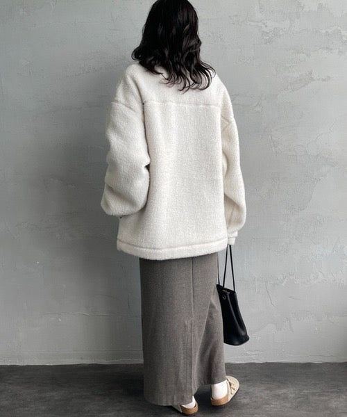 Danton搖粒絨 企領jacket