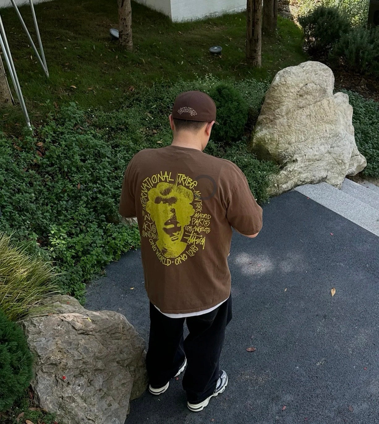 Stussy logo tee