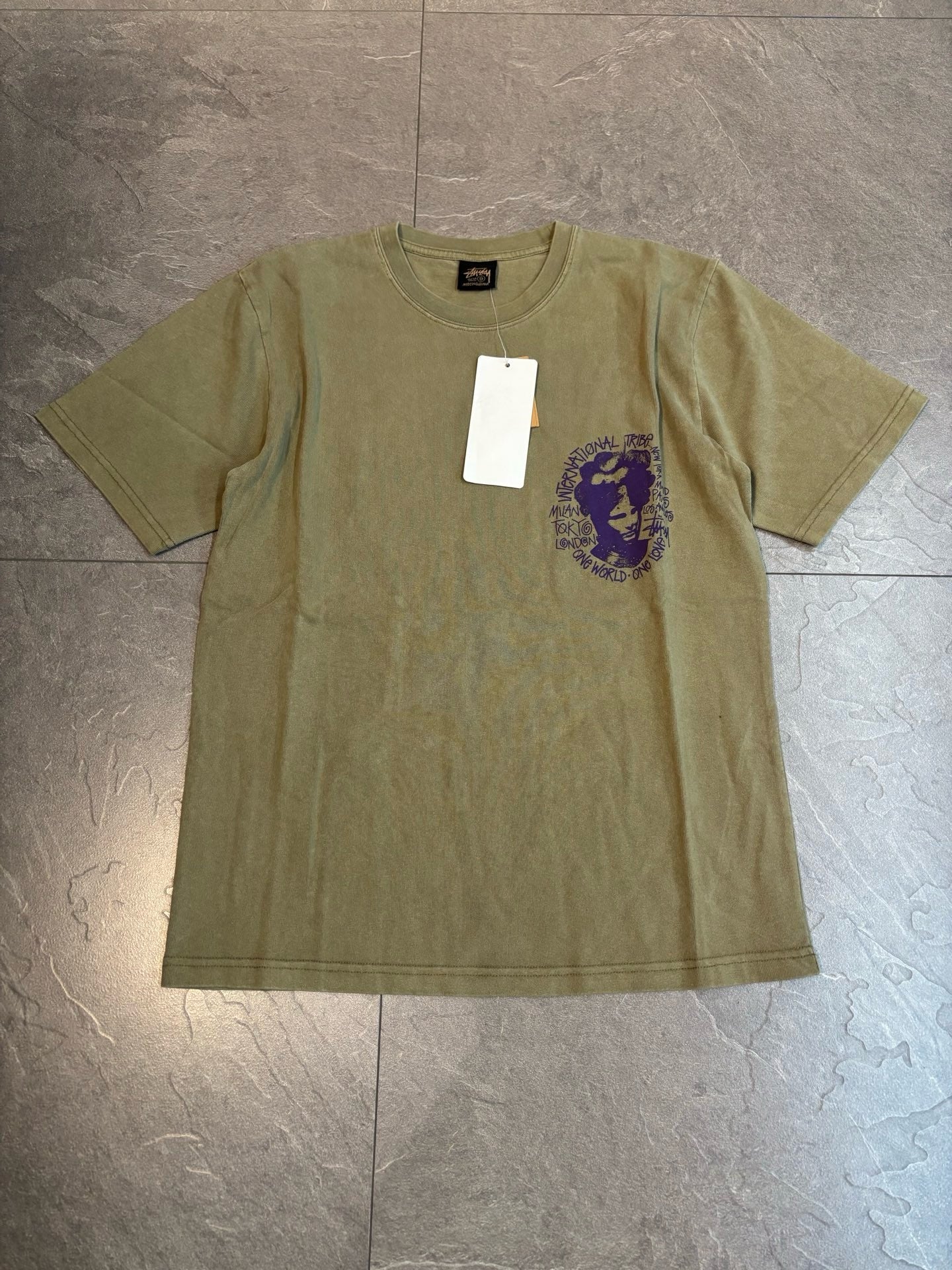 Stussy logo tee