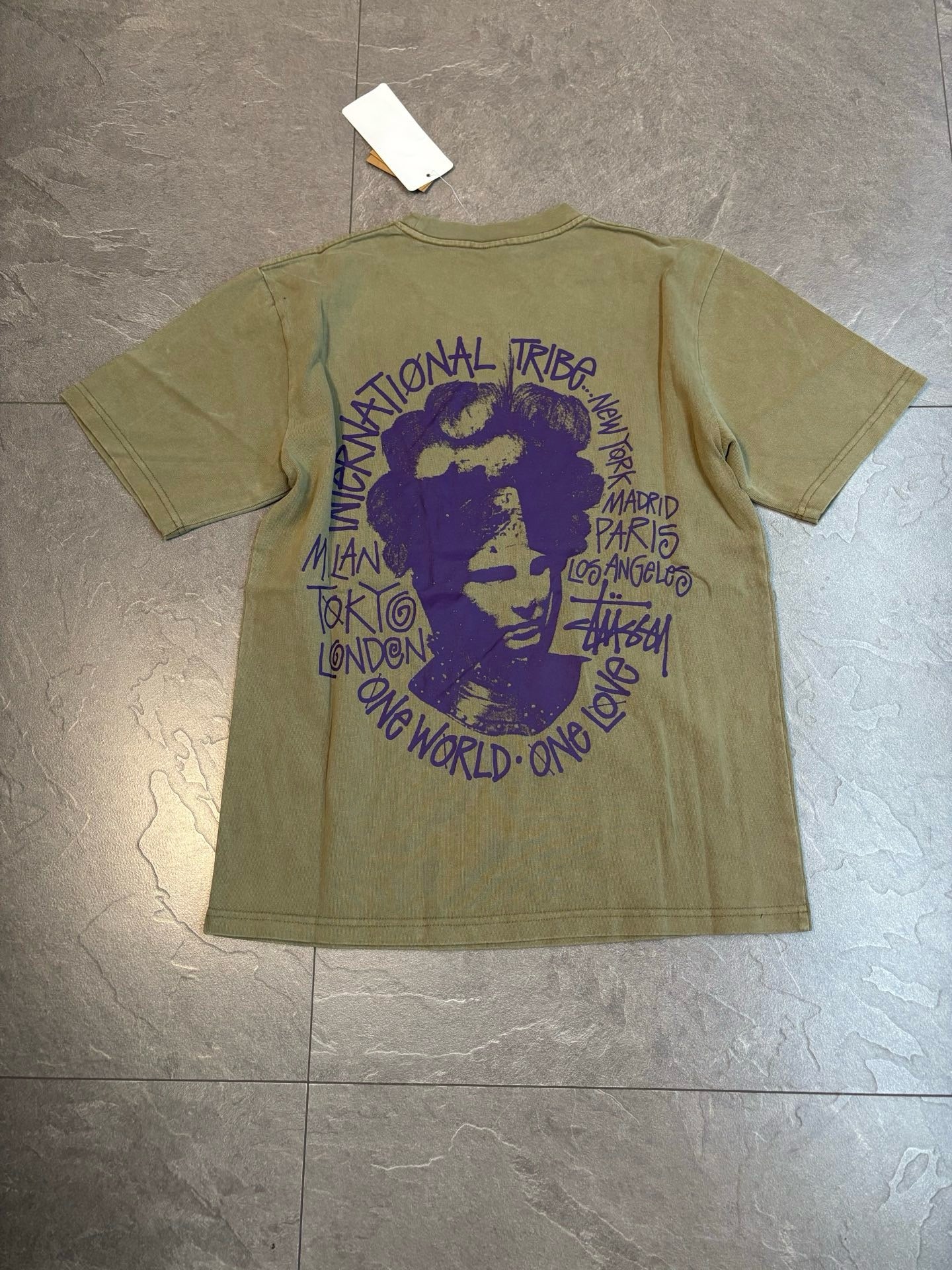 Stussy logo tee