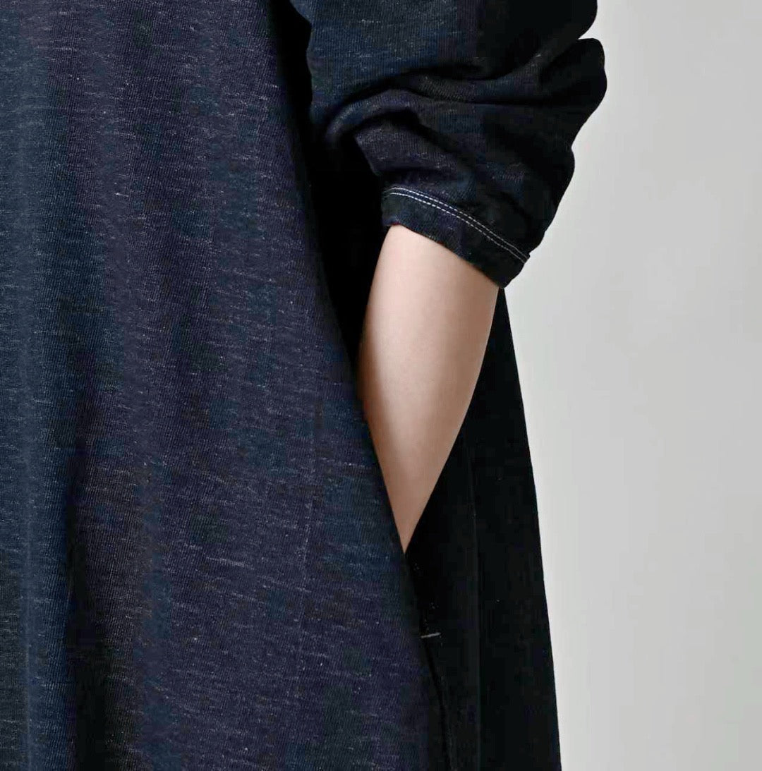 45R 6分袖one piece