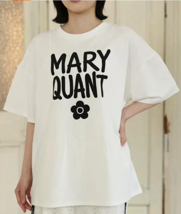 Mary Quant logo tee