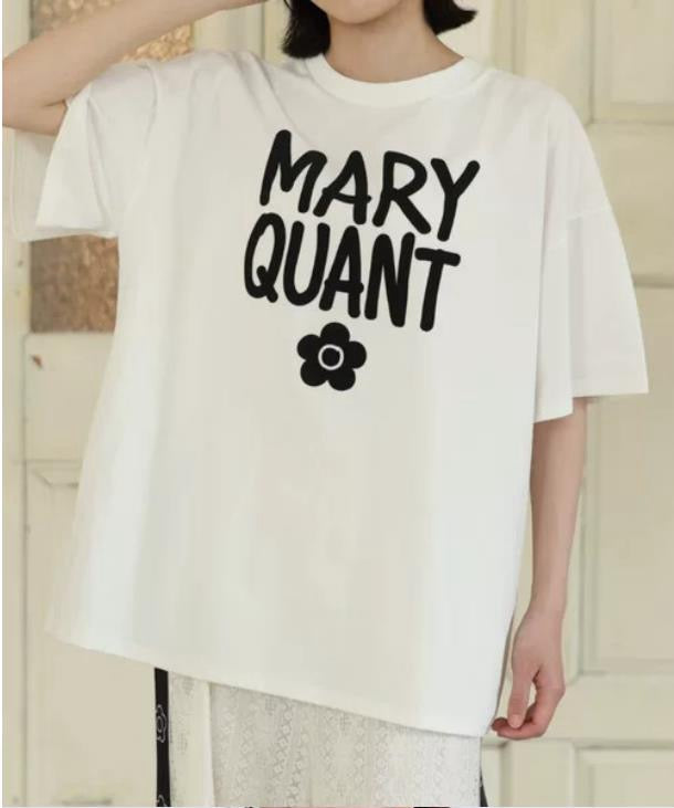 Mary Quant logo tee