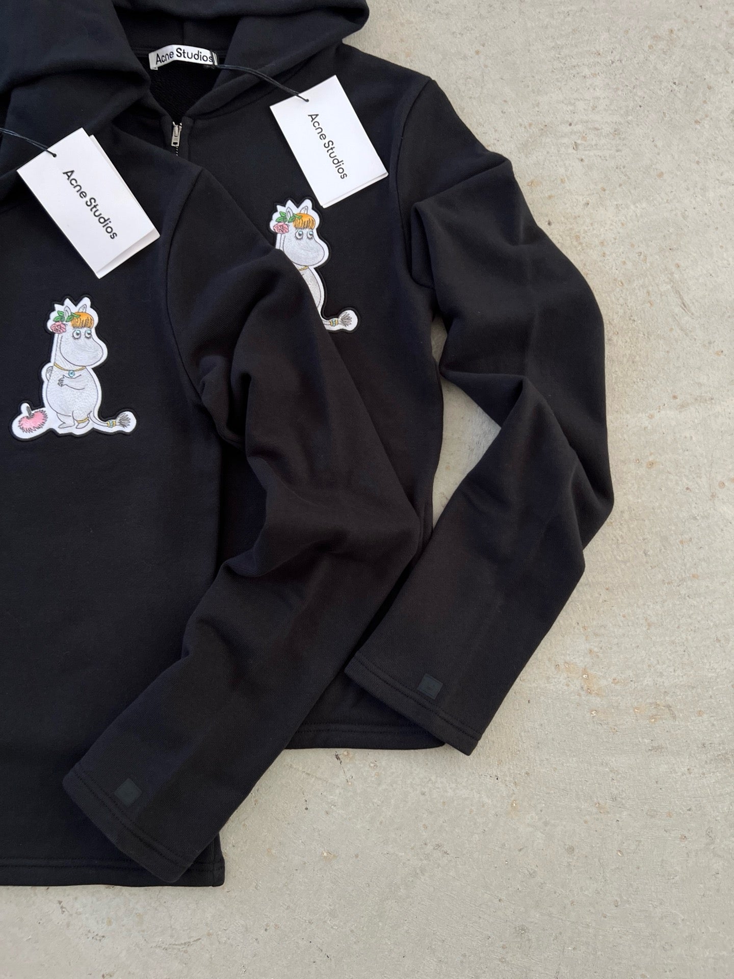Acne studios x moomin zip hoodies jacket