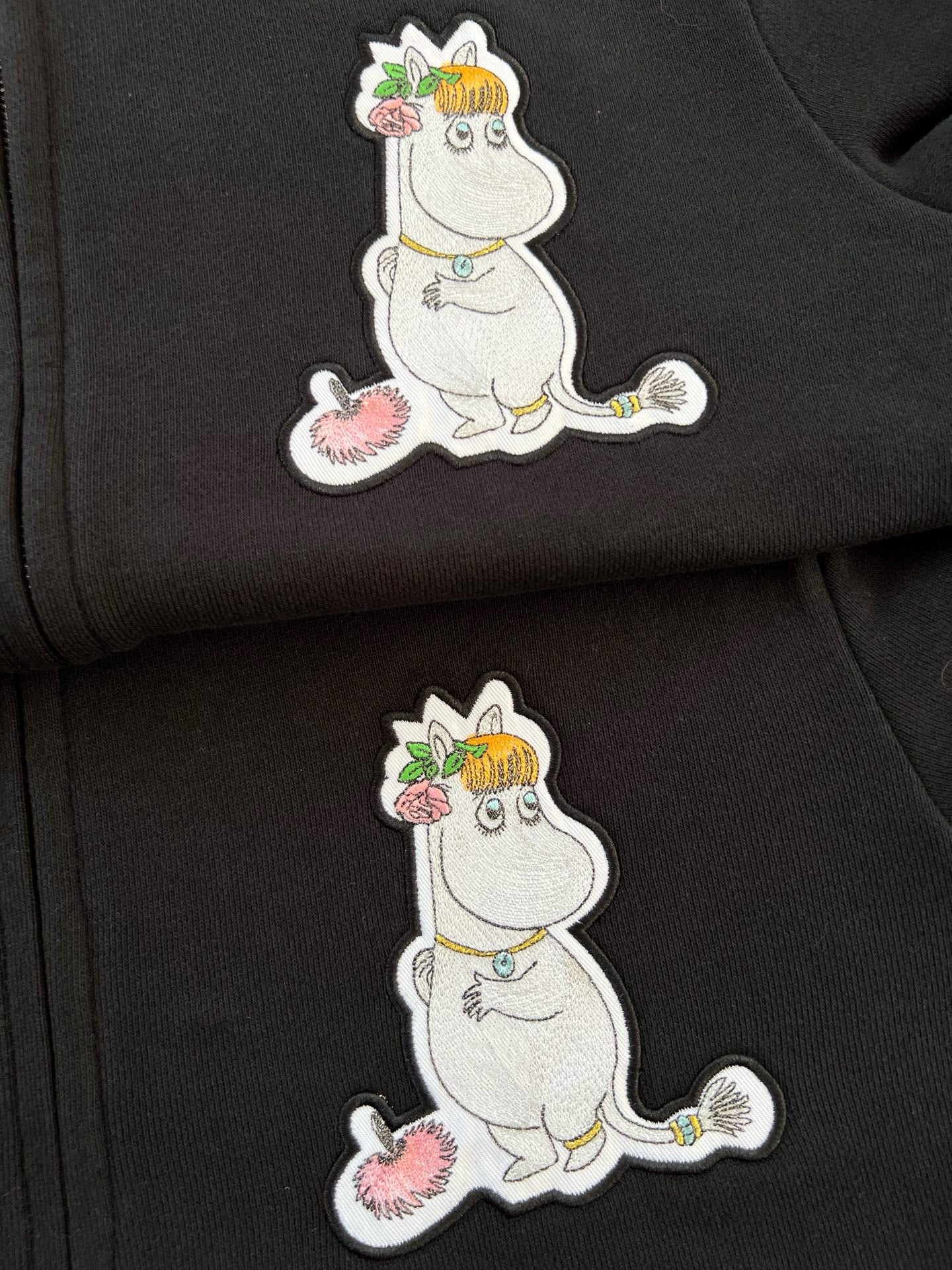 Acne studios x moomin zip hoodies jacket