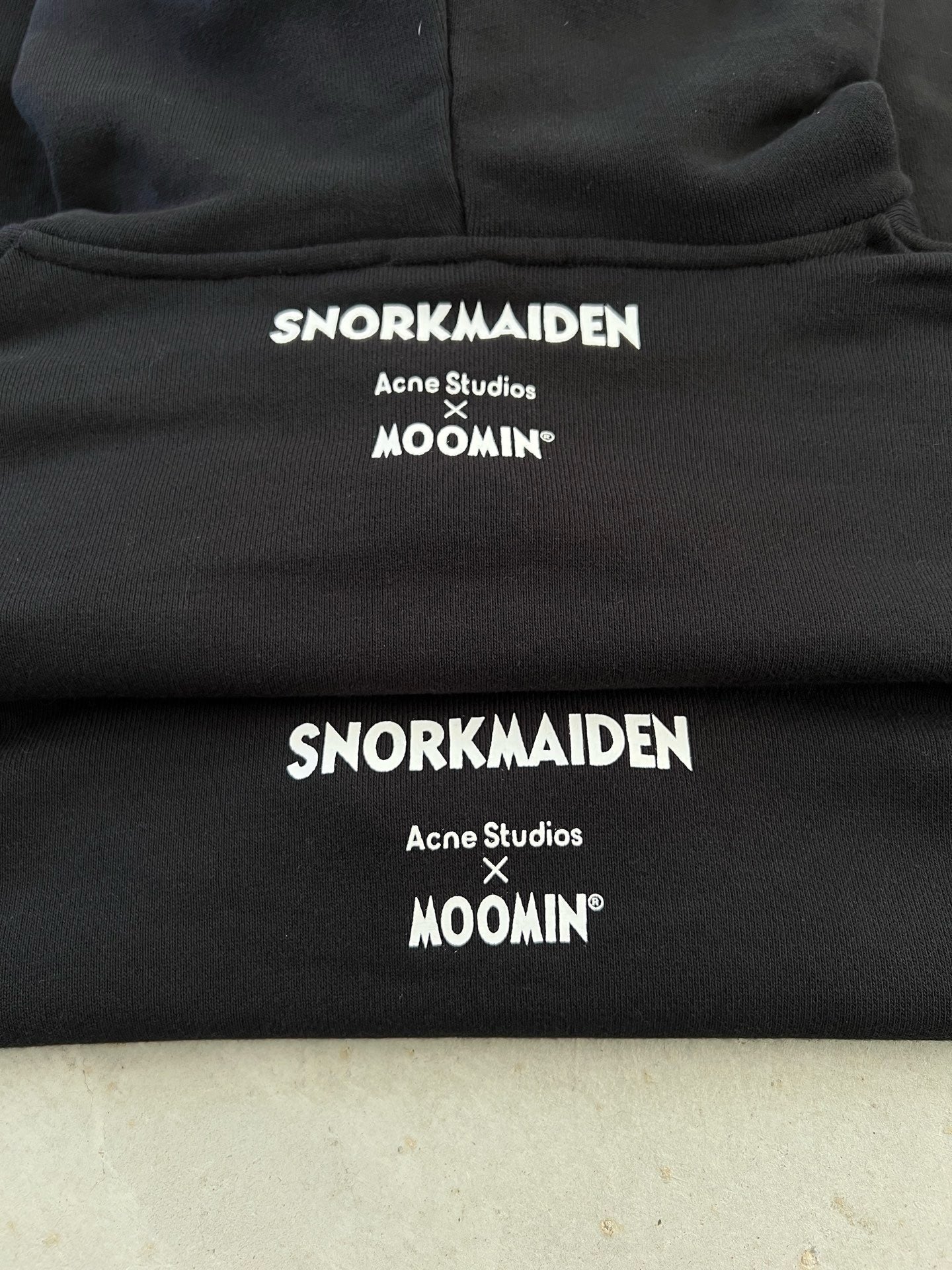 Acne studios x moomin zip hoodies jacket