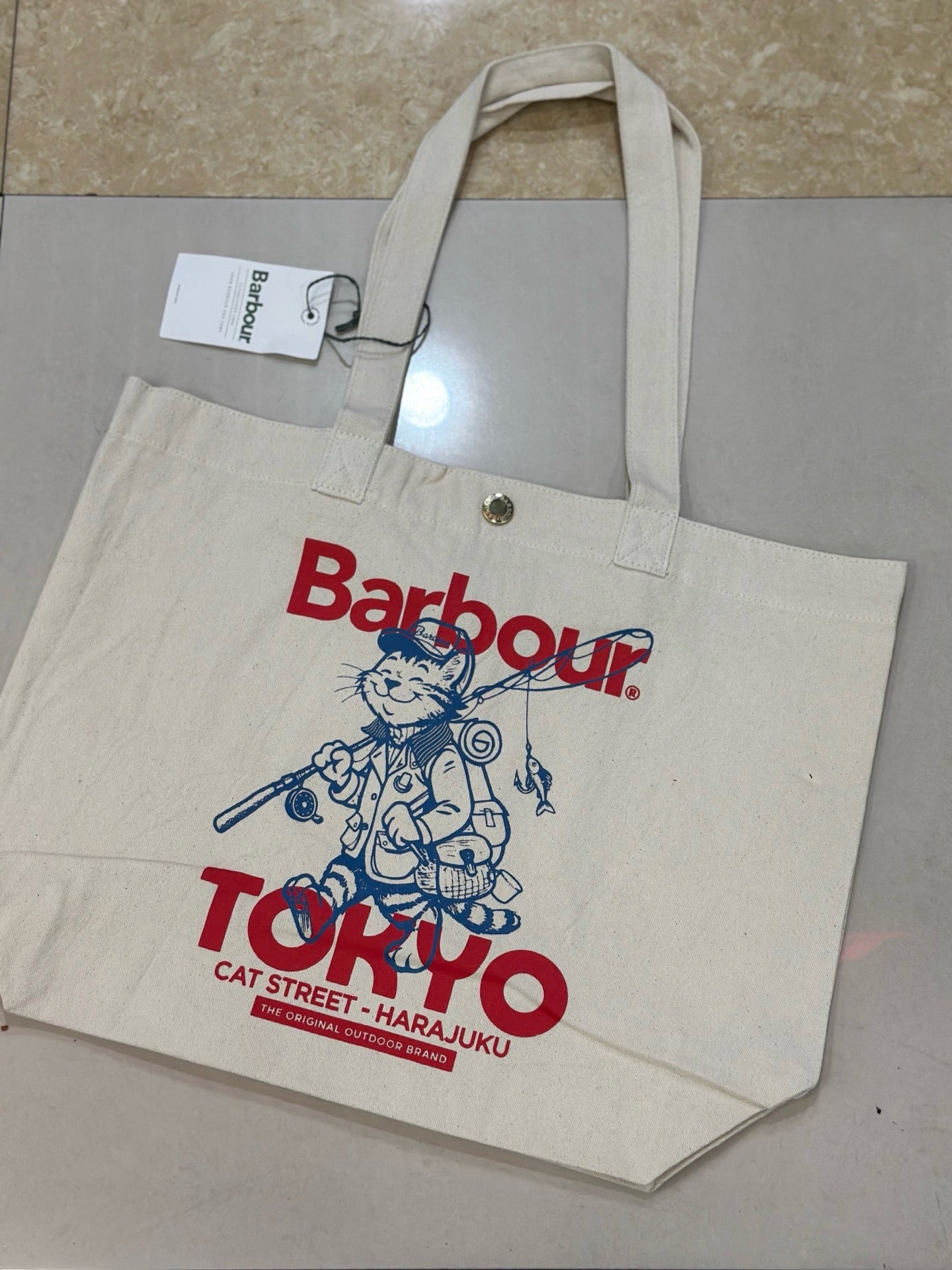Barbour tote bag