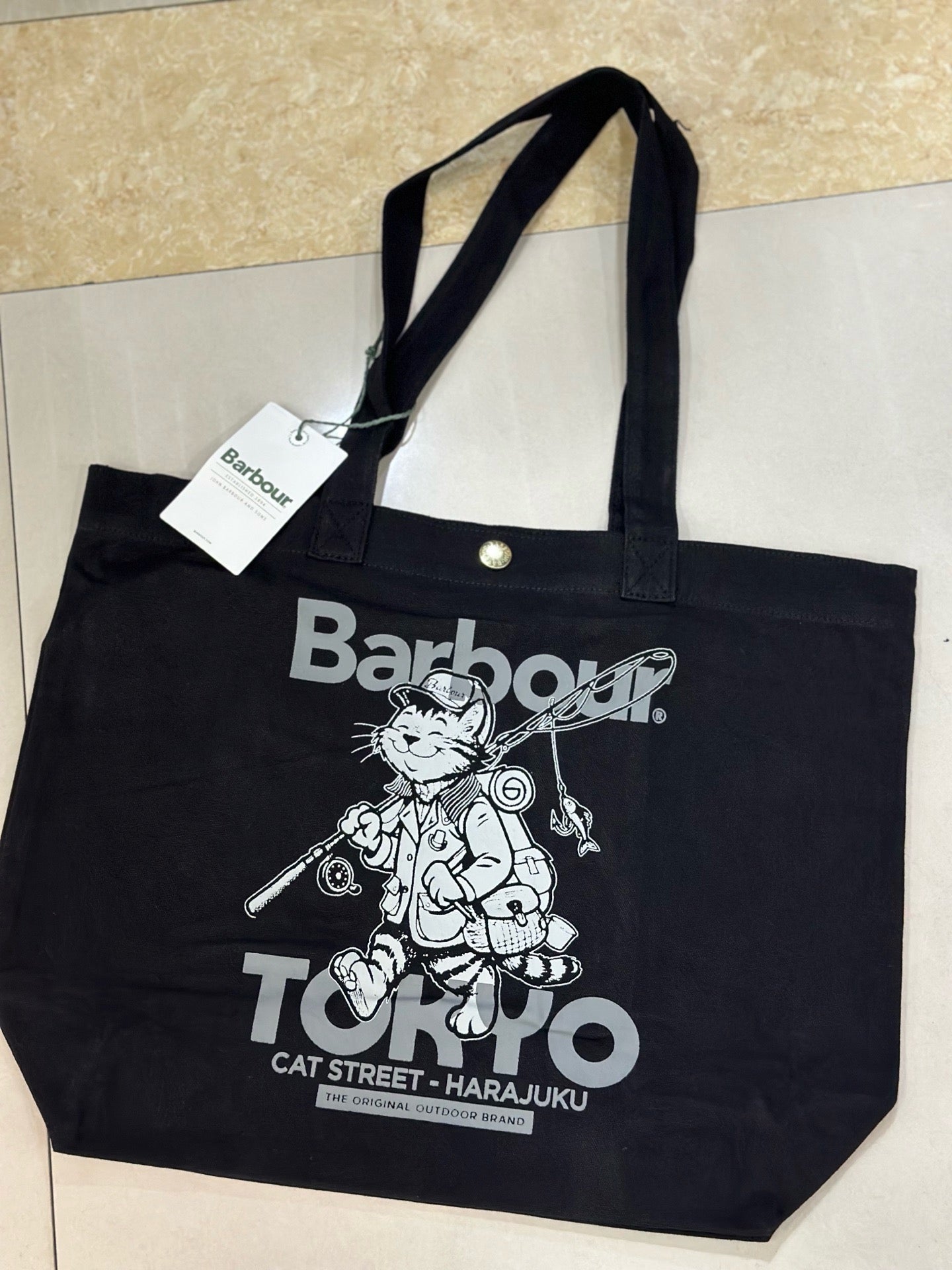 Barbour tote bag