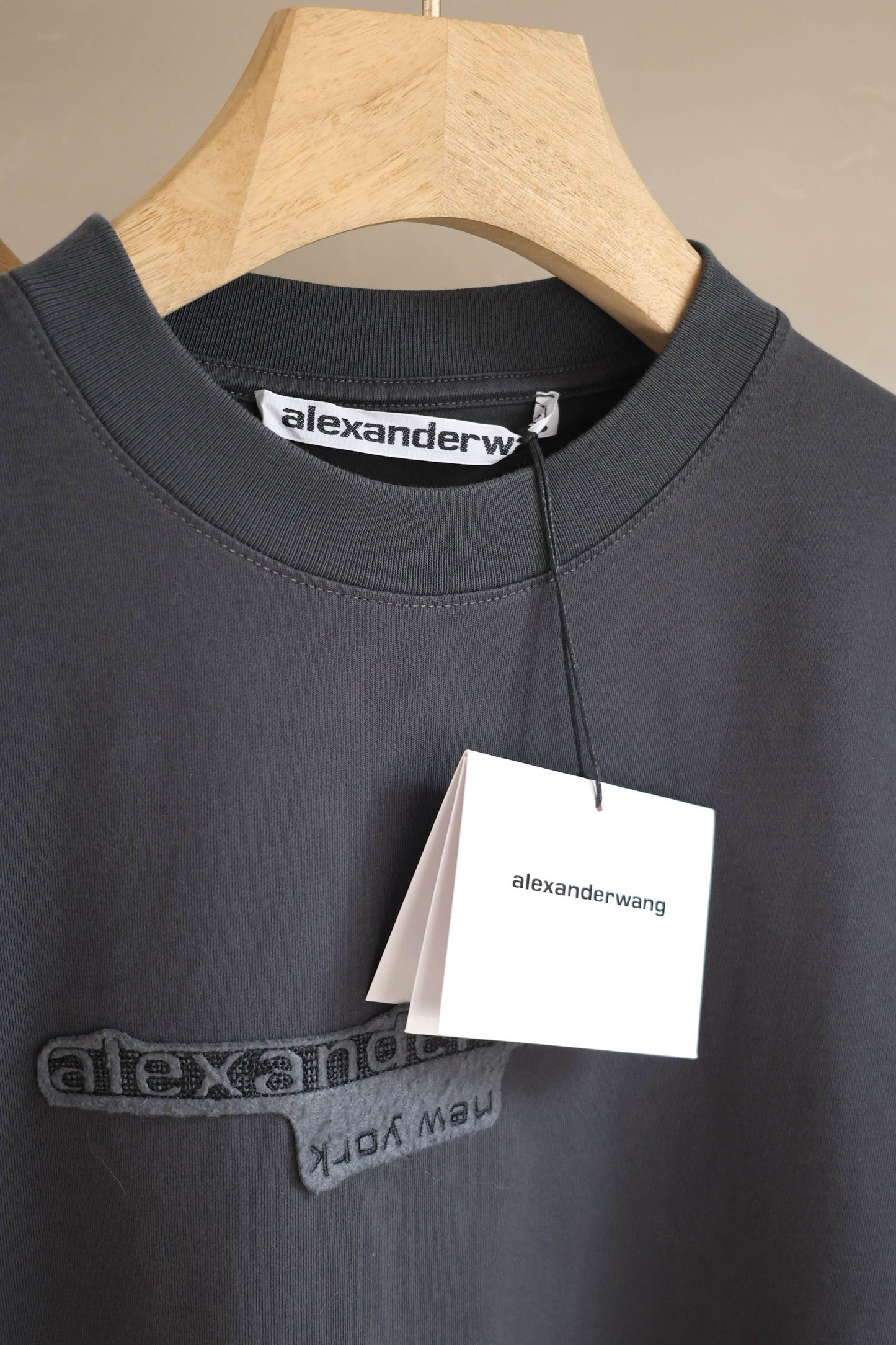 Alexander Wang logo tee