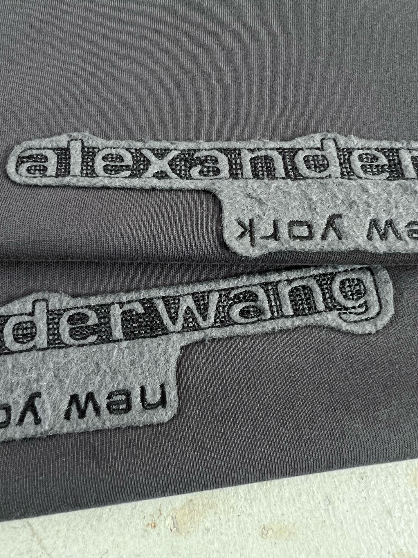 Alexander Wang logo tee