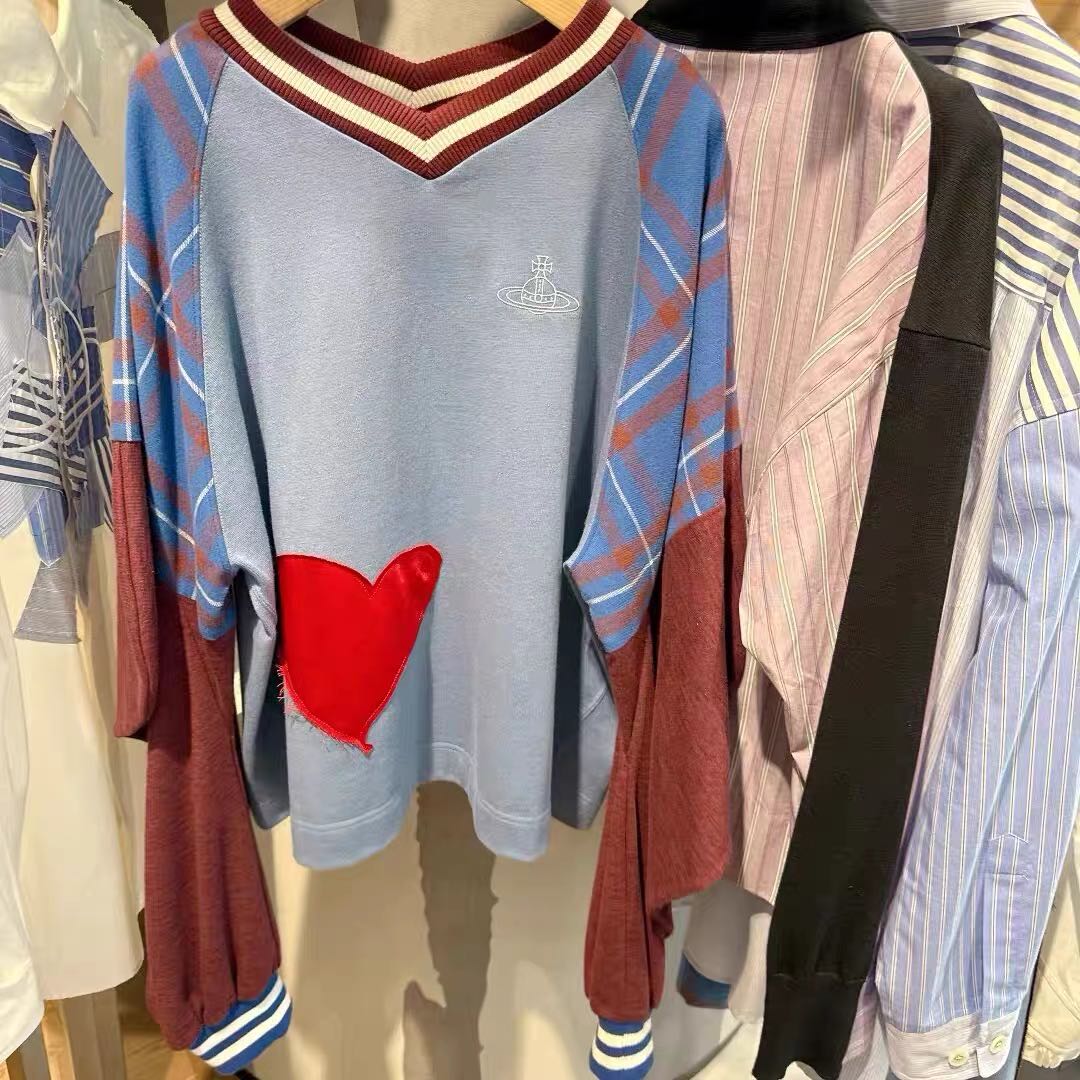 Vivienne Westwood 心心接拼衛衣