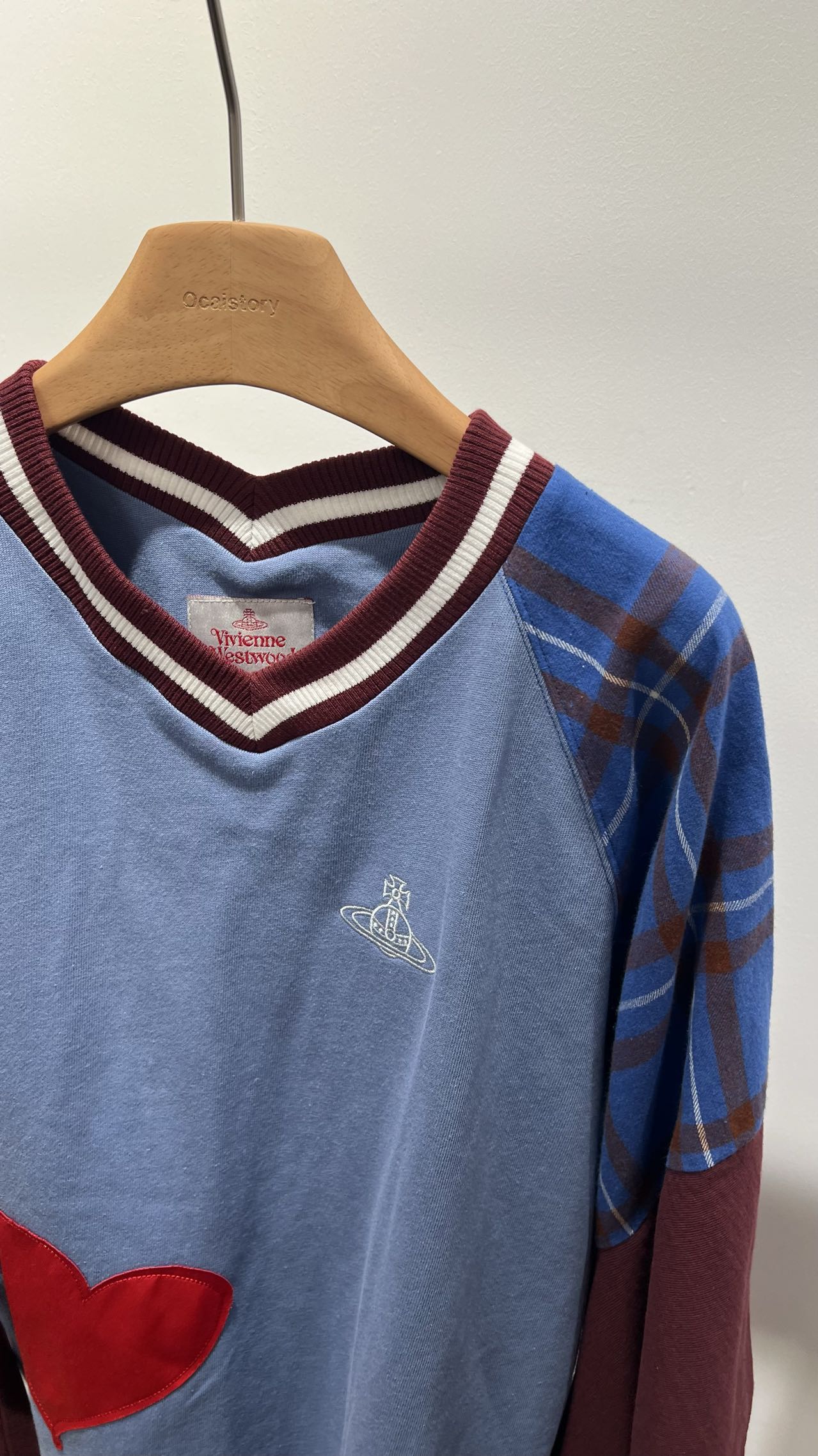 Vivienne Westwood 心心接拼衛衣