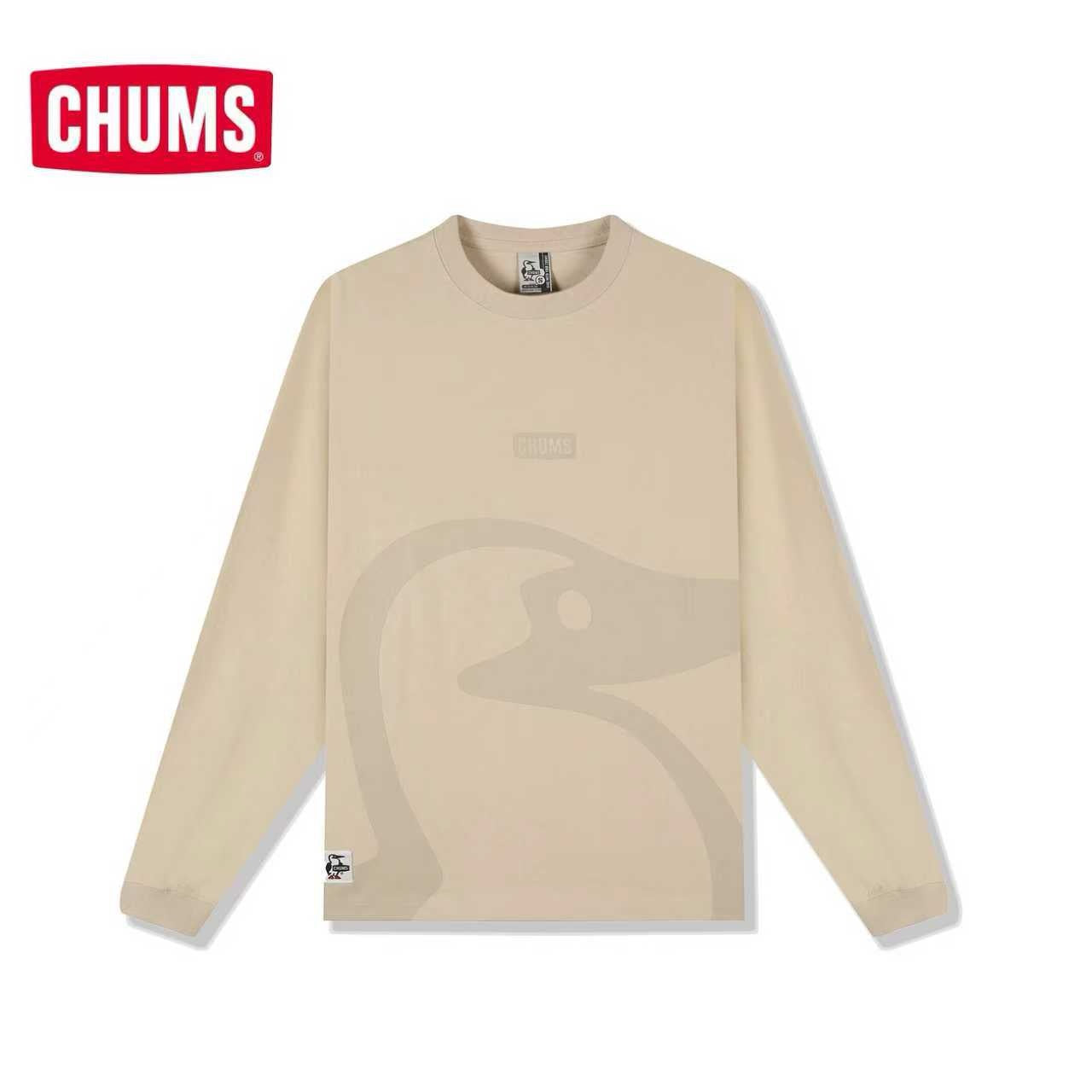 Chums logo 長袖tee