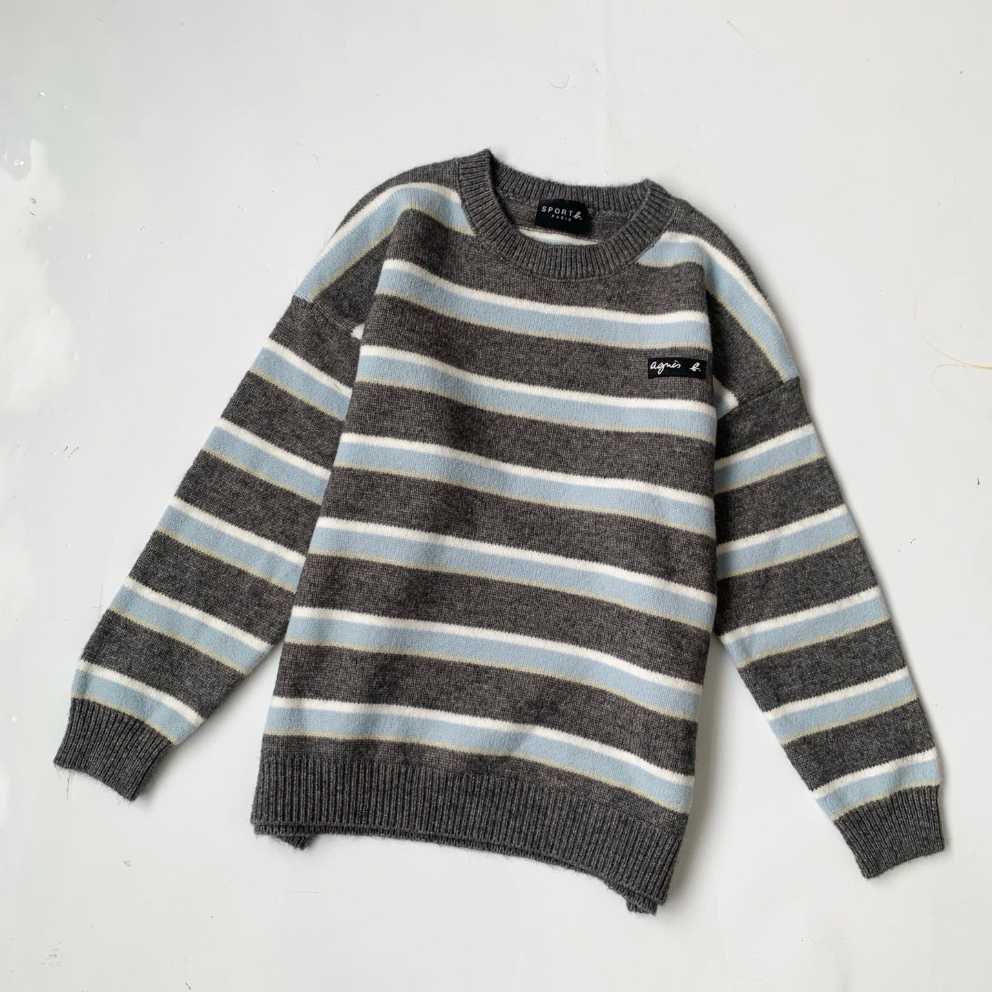 Agnes b 間條sweater