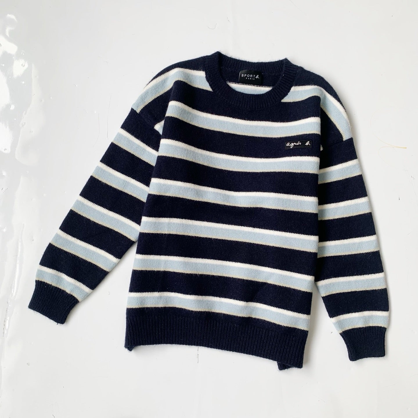 Agnes b 間條sweater