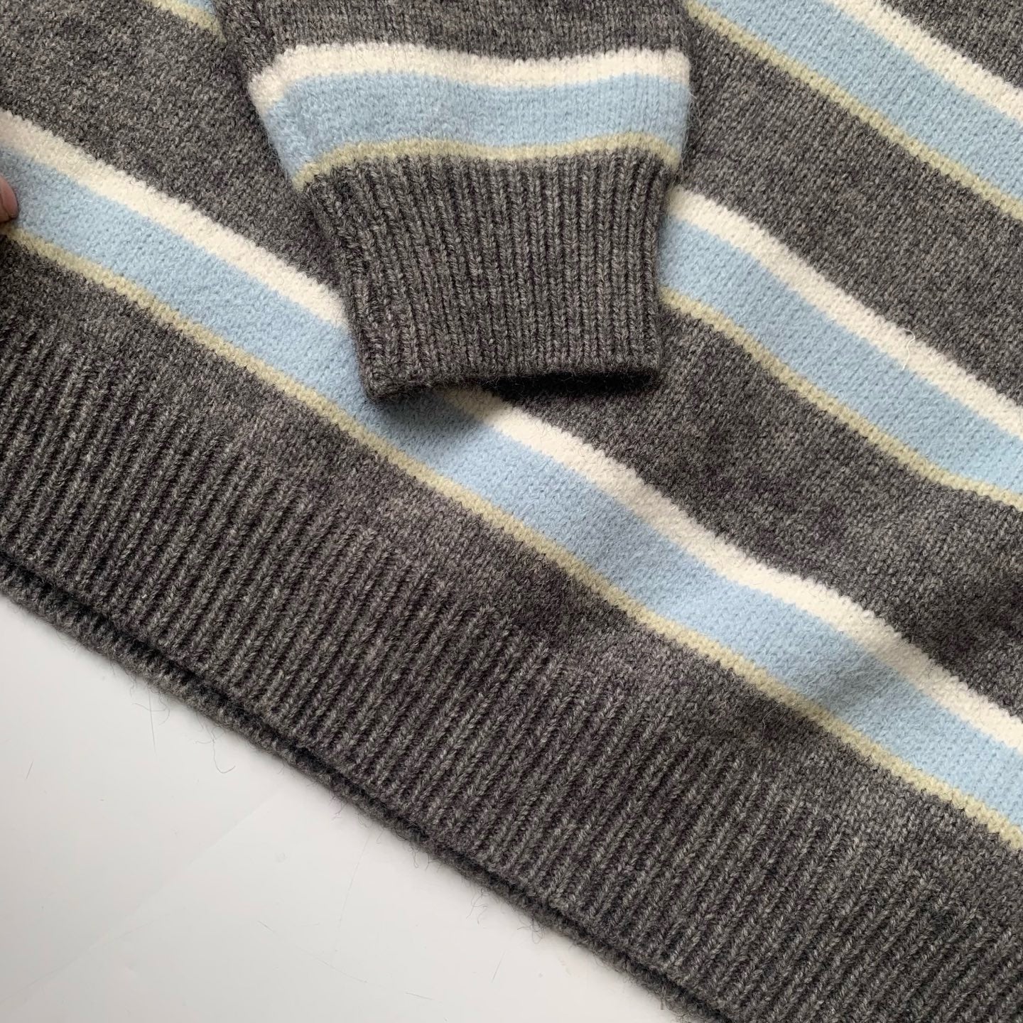 Agnes b 間條sweater