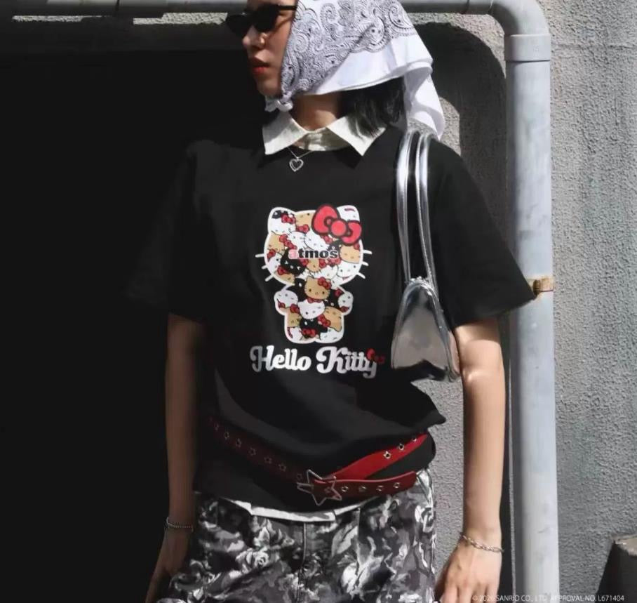 Hello Kitty 印花tee