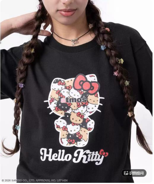 Hello Kitty 印花tee