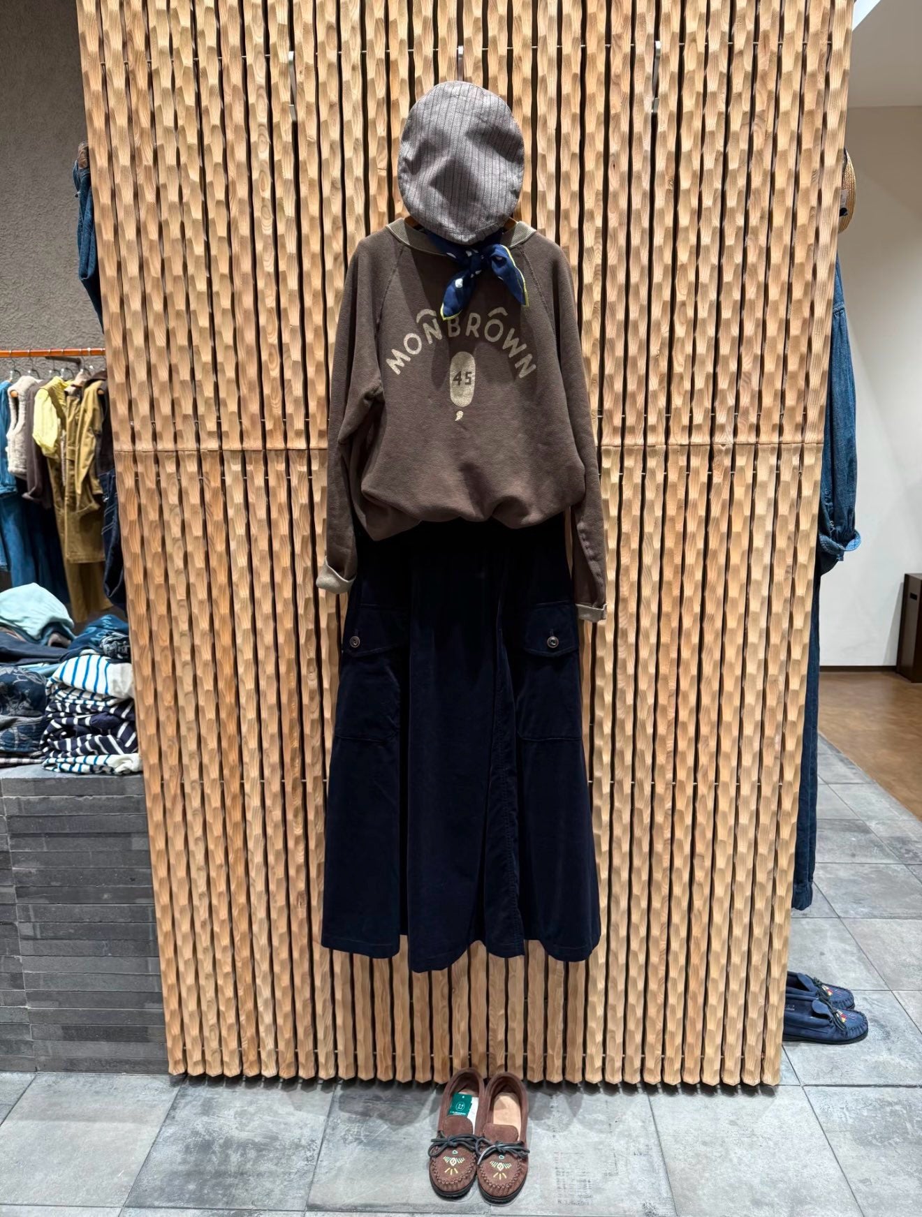 45R monbrown logo 衛衣