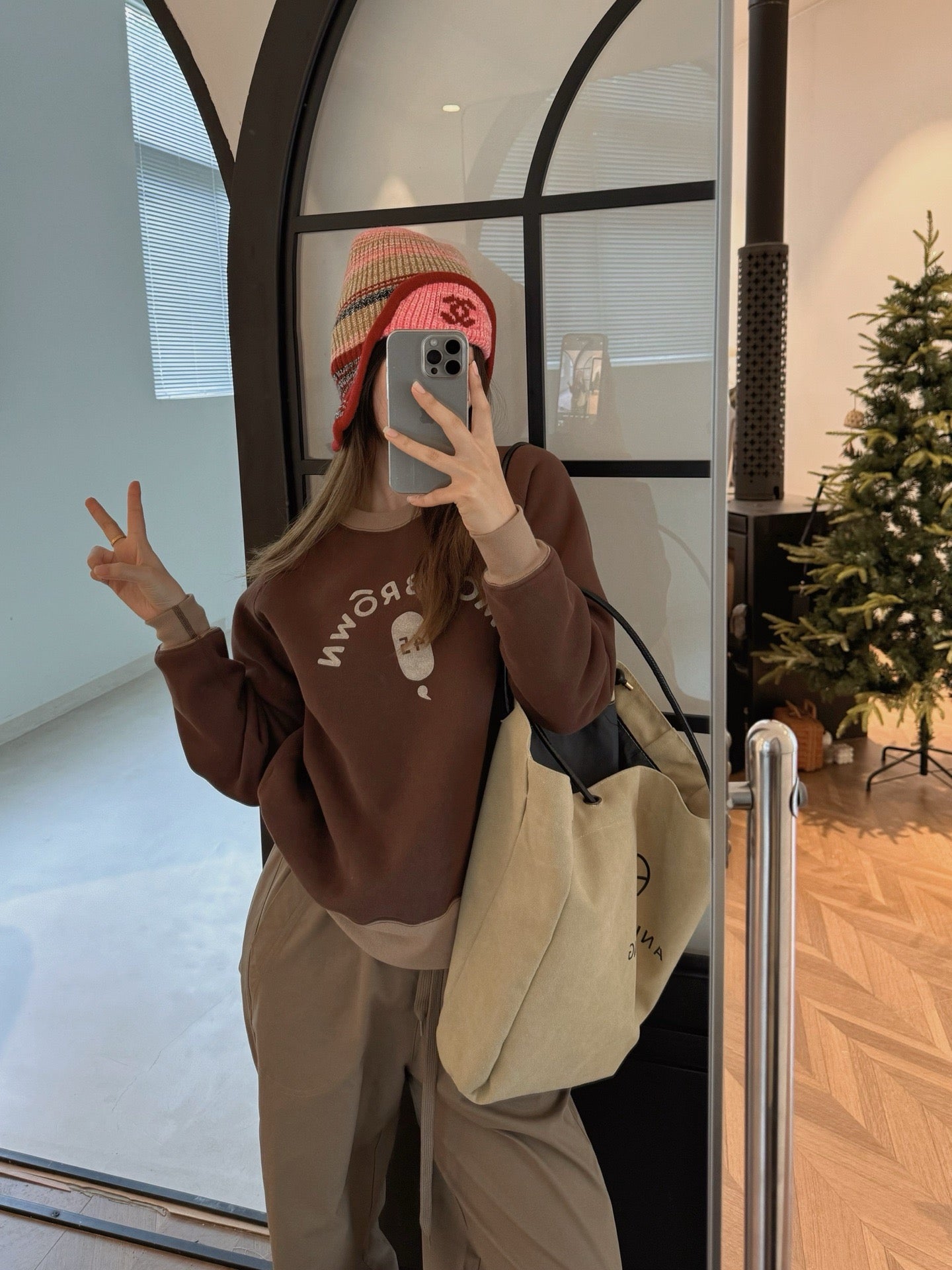 45R monbrown logo 衛衣