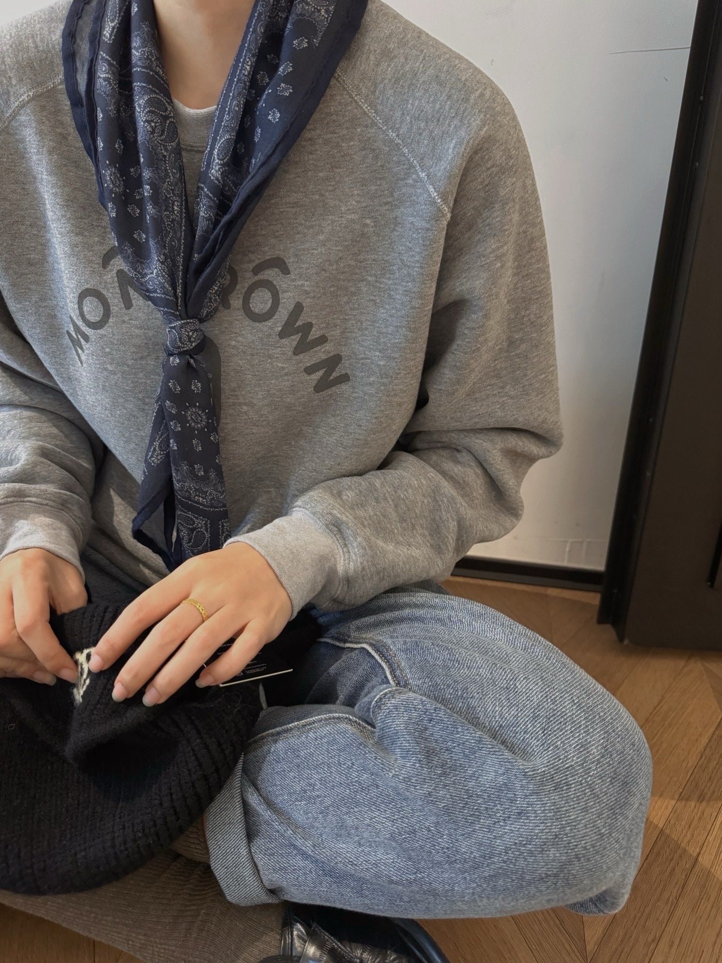 45R monbrown logo 衛衣