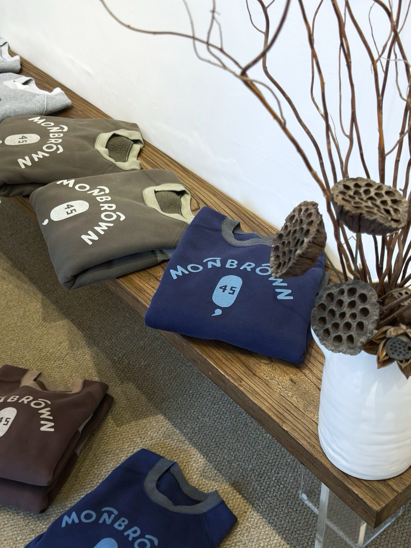 45R monbrown logo 衛衣