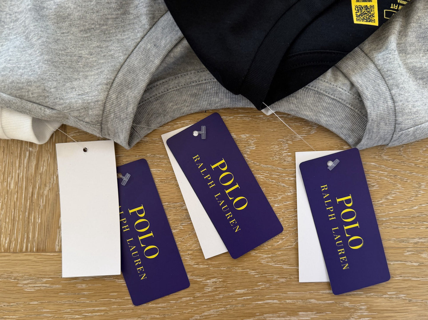 Polo淨色logo tee