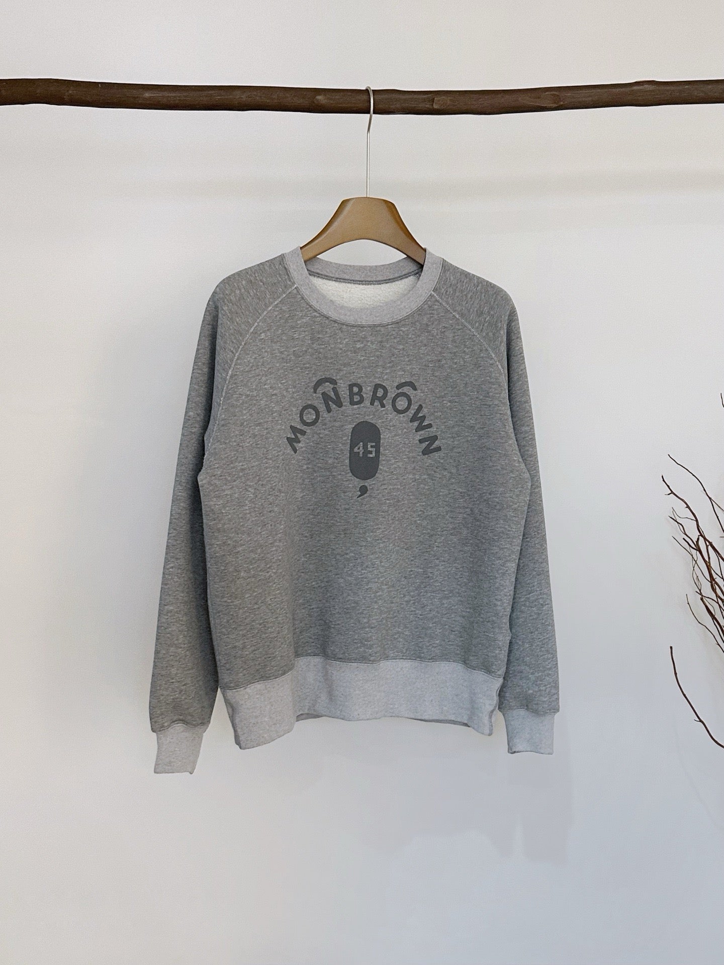 45R monbrown logo 衛衣