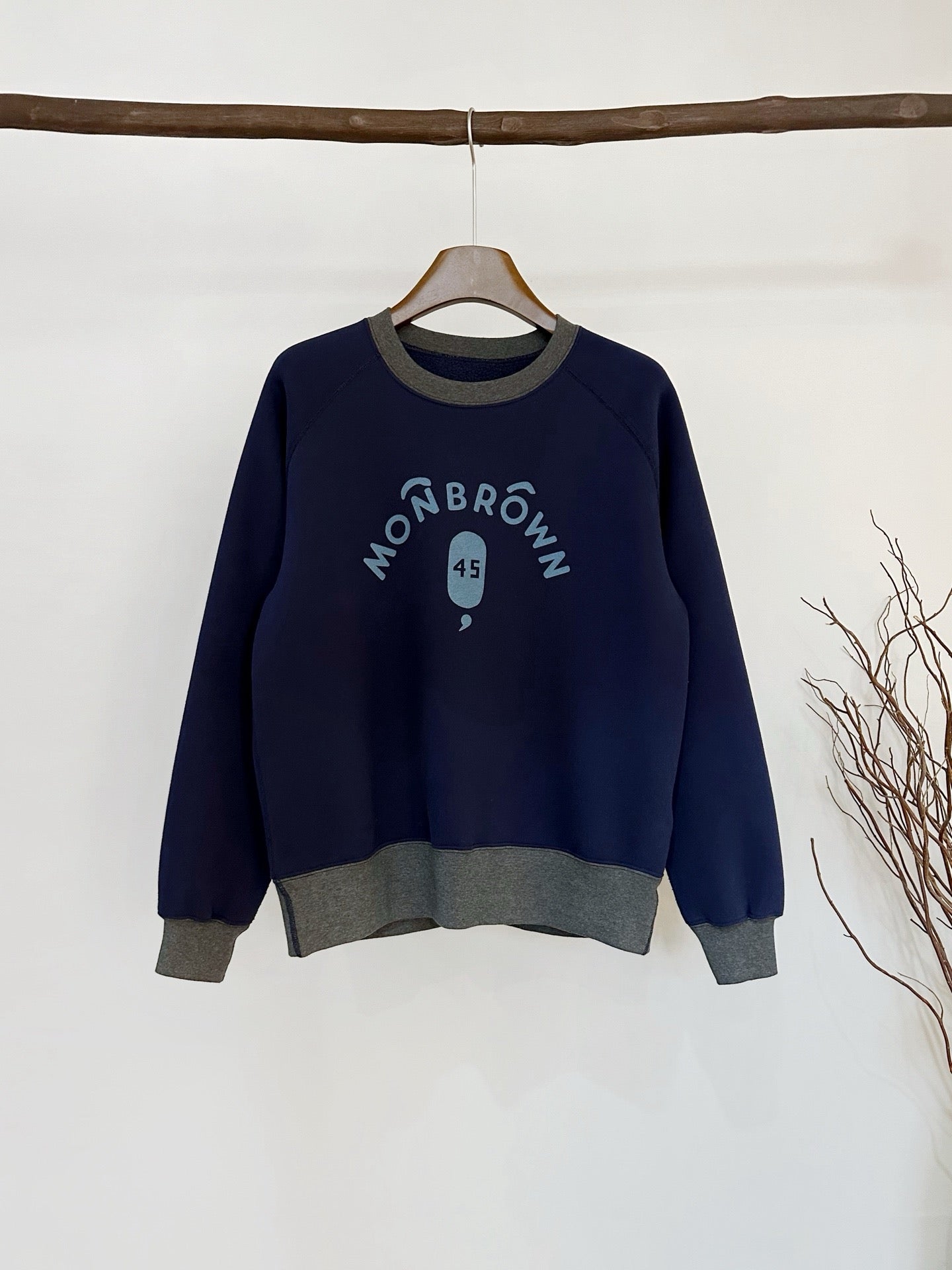 45R monbrown logo 衛衣