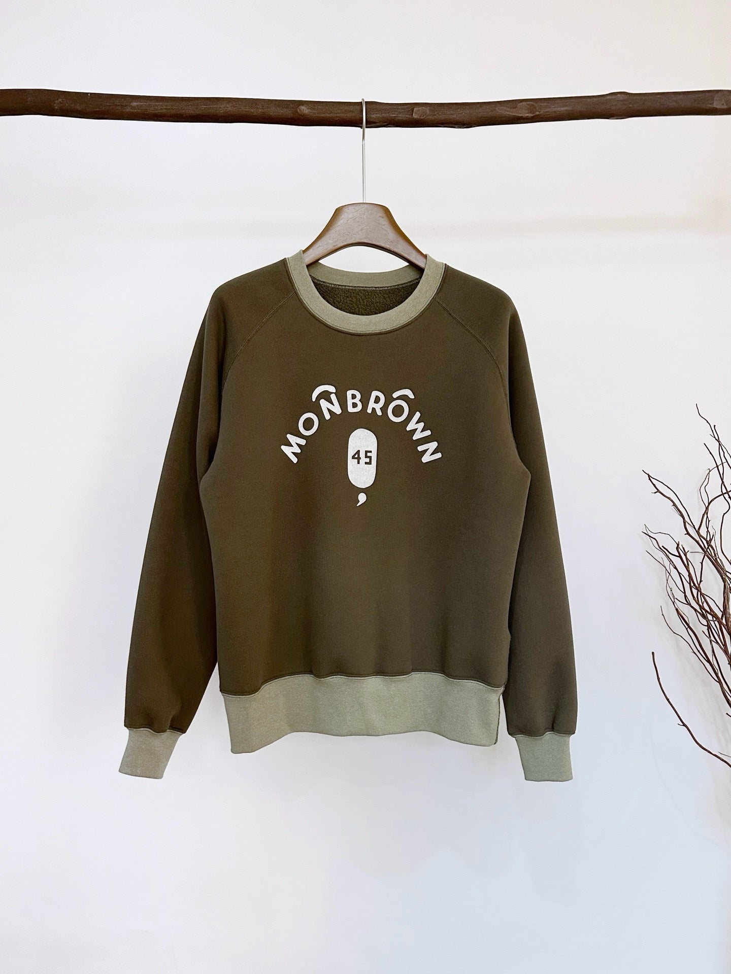 45R monbrown logo 衛衣