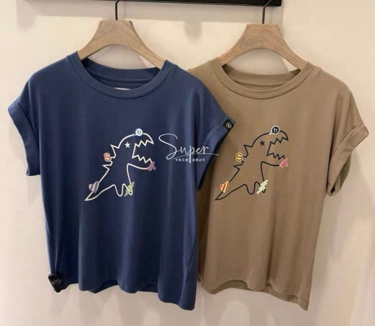 Agnes b 恐龍tee