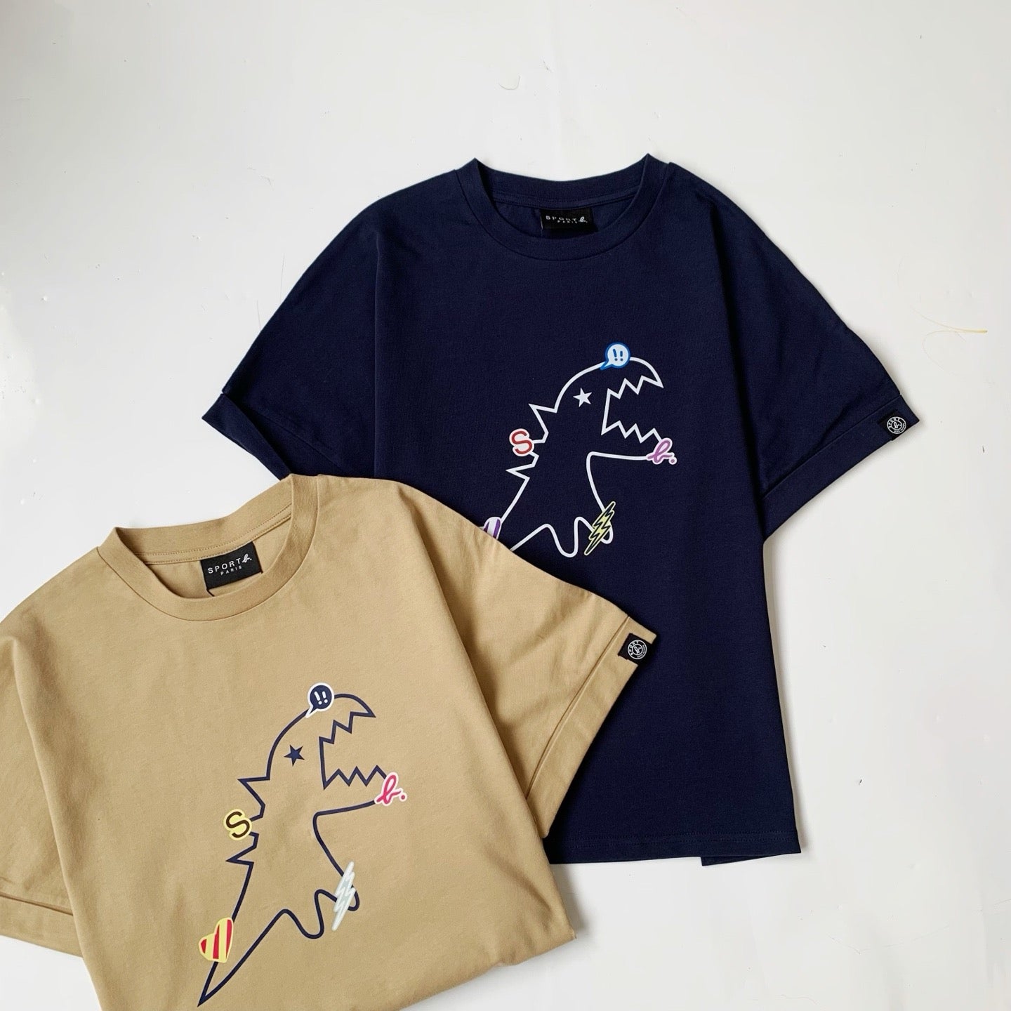Agnes b 恐龍tee
