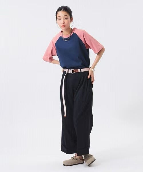 Beams 撞色tee