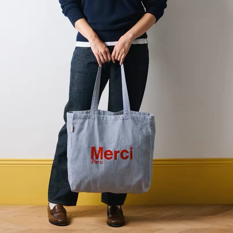 Merci tote bag