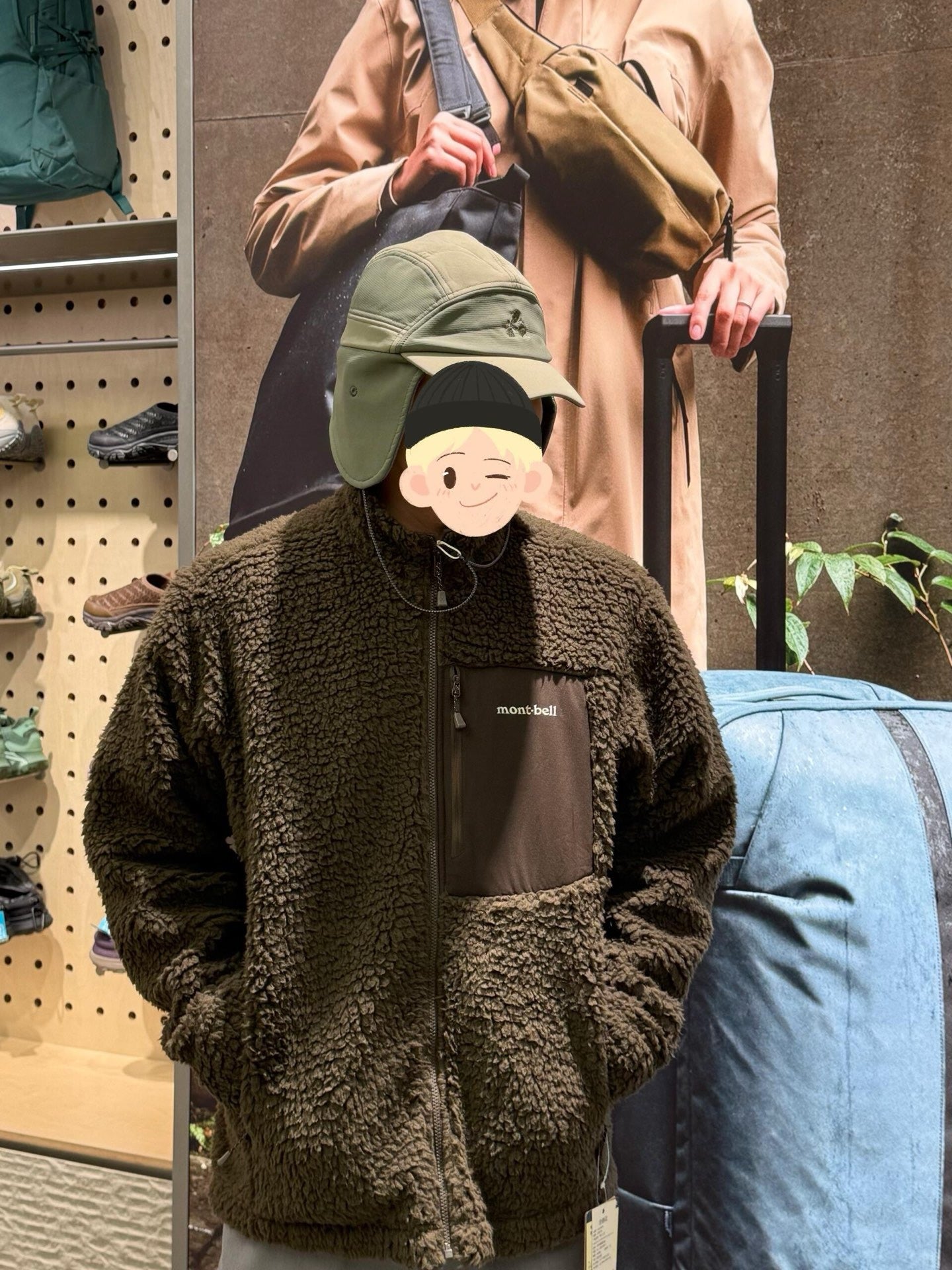 Mont-bell搖粒絨外套