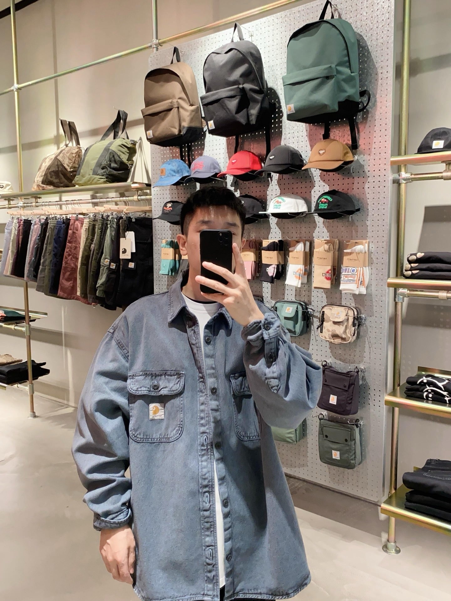 Carhartt 牛仔外套
