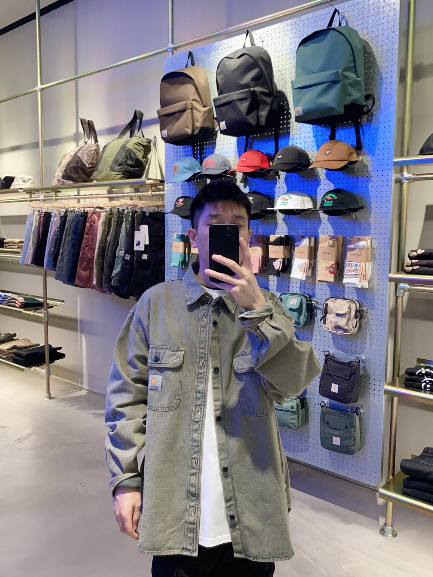 Carhartt 牛仔外套