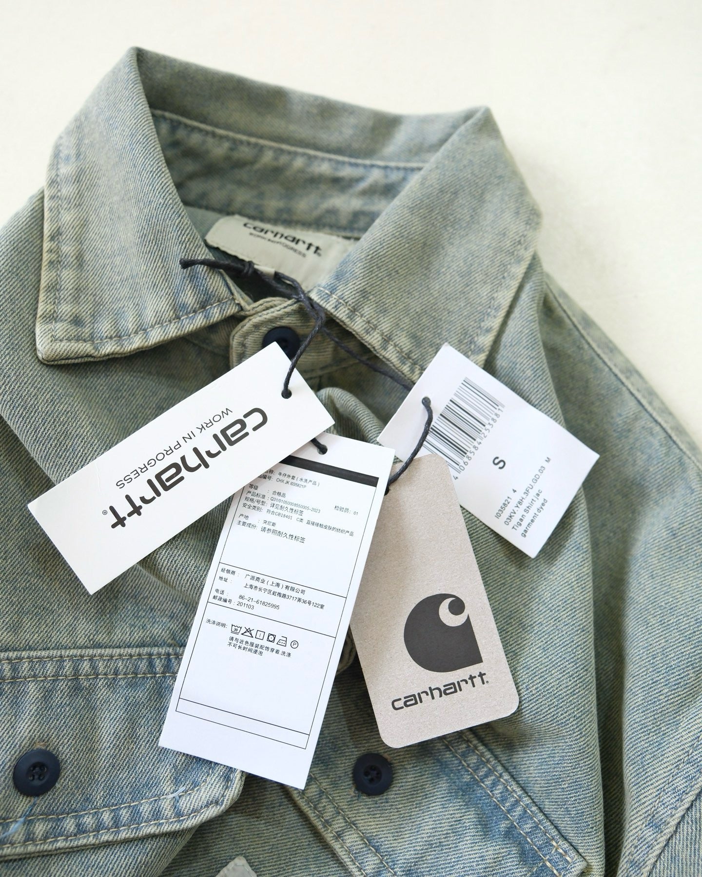 Carhartt 牛仔外套