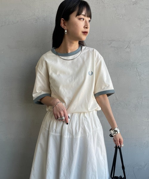 Fred perry撞色tee