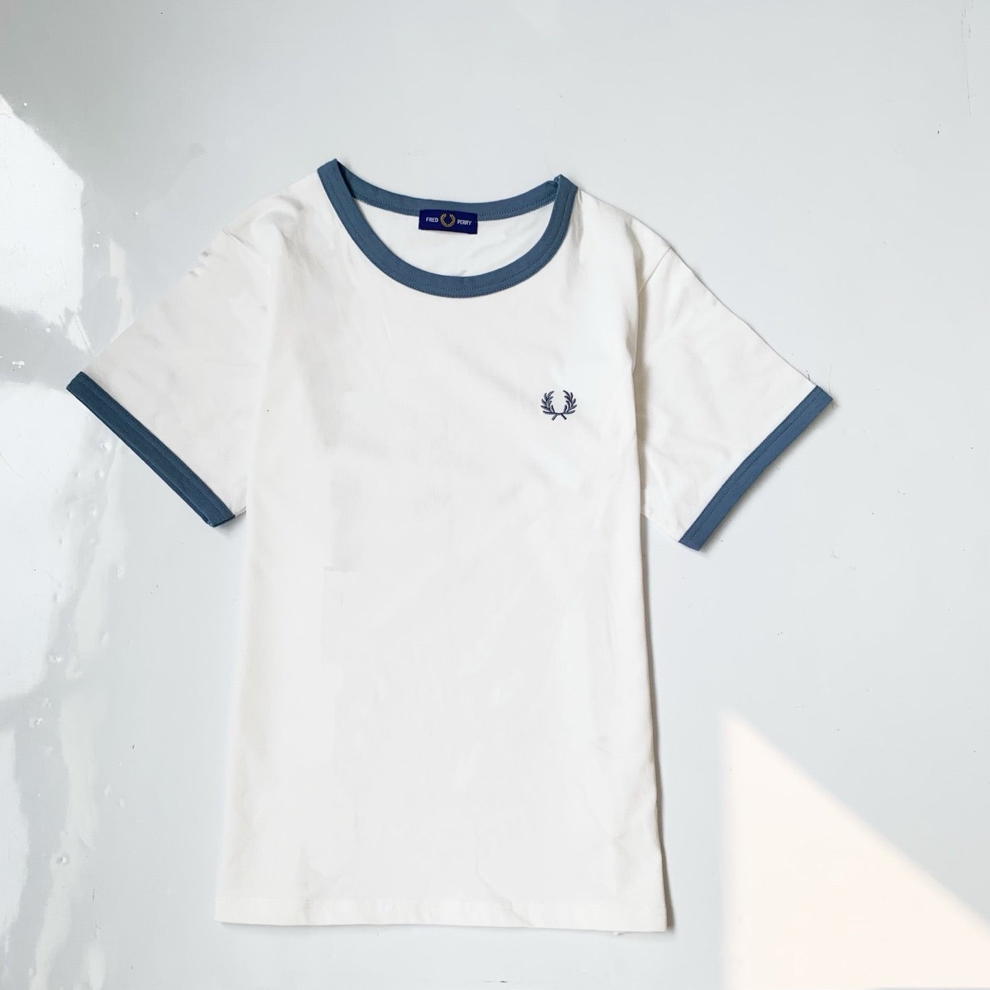 Fred perry撞色tee