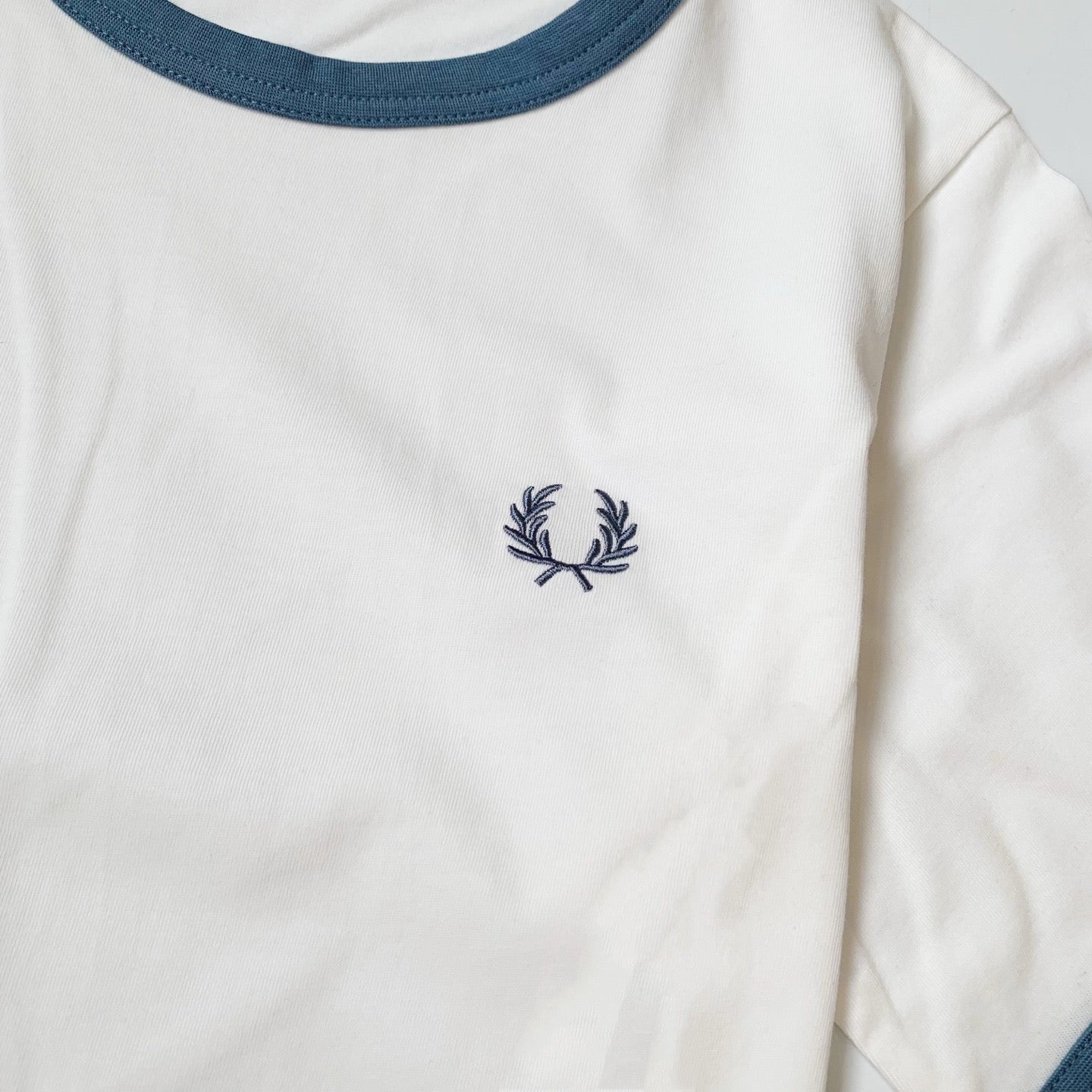 Fred perry撞色 tee