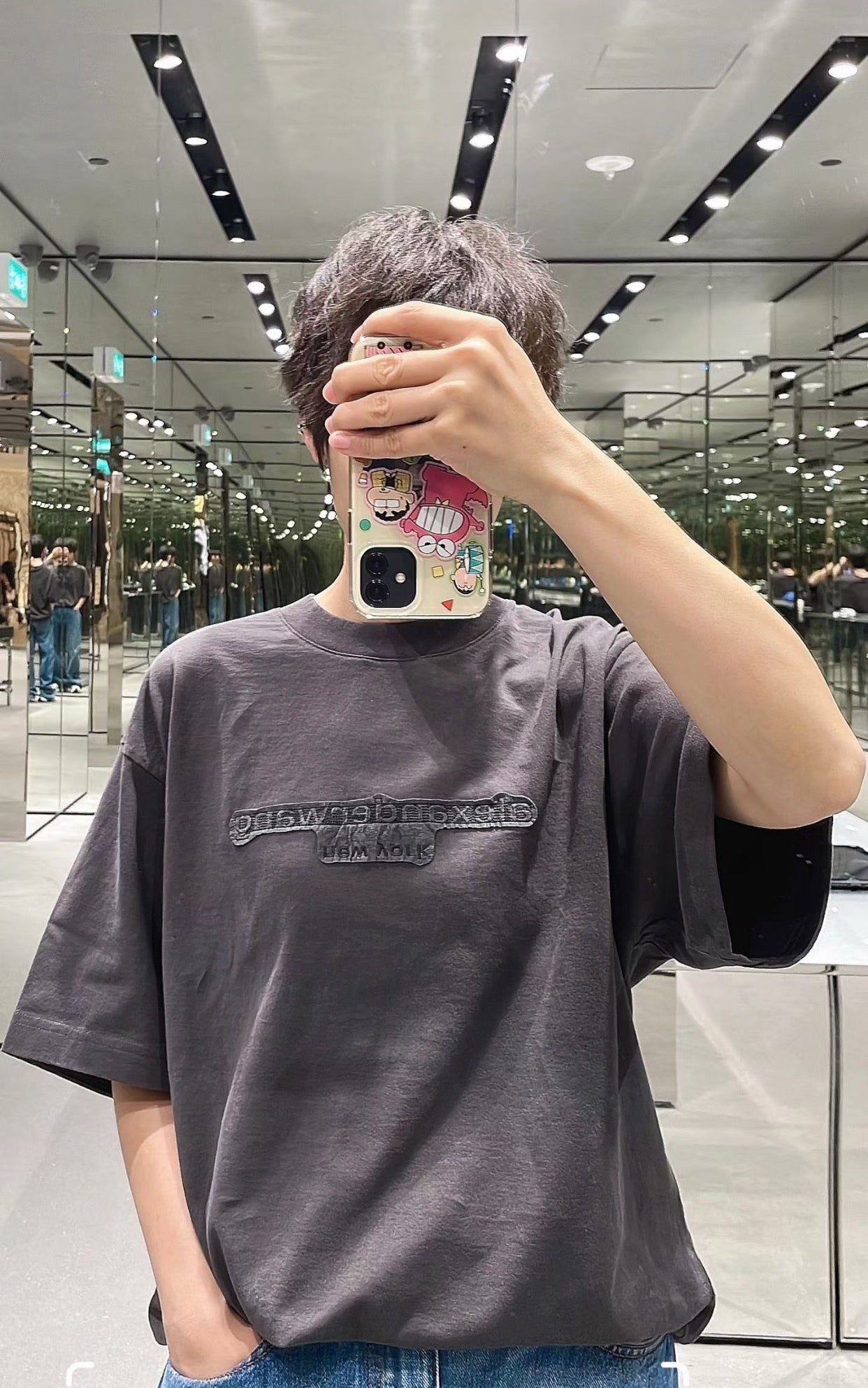 Alexander wang logo tee