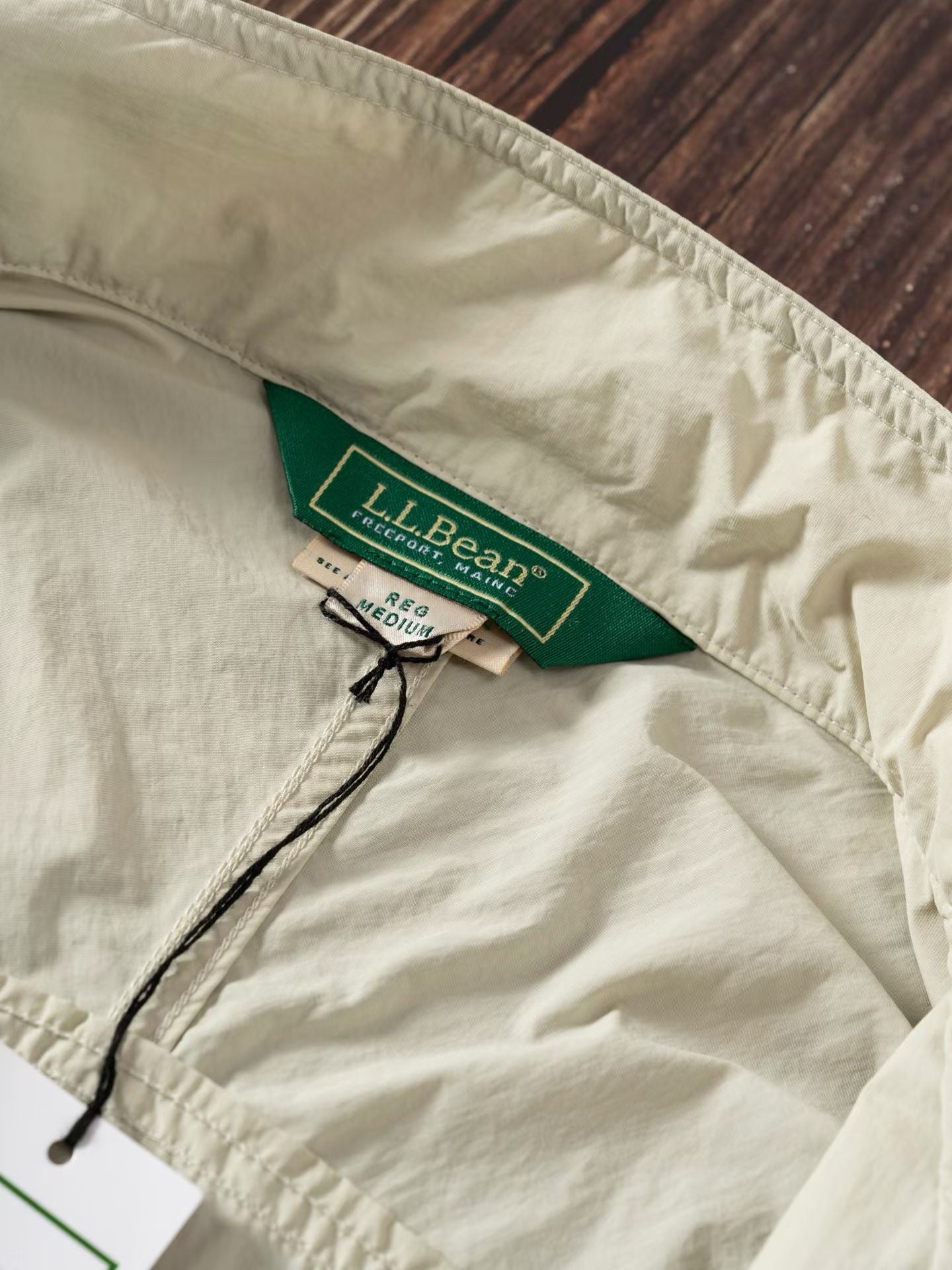 LL bean logo jacket