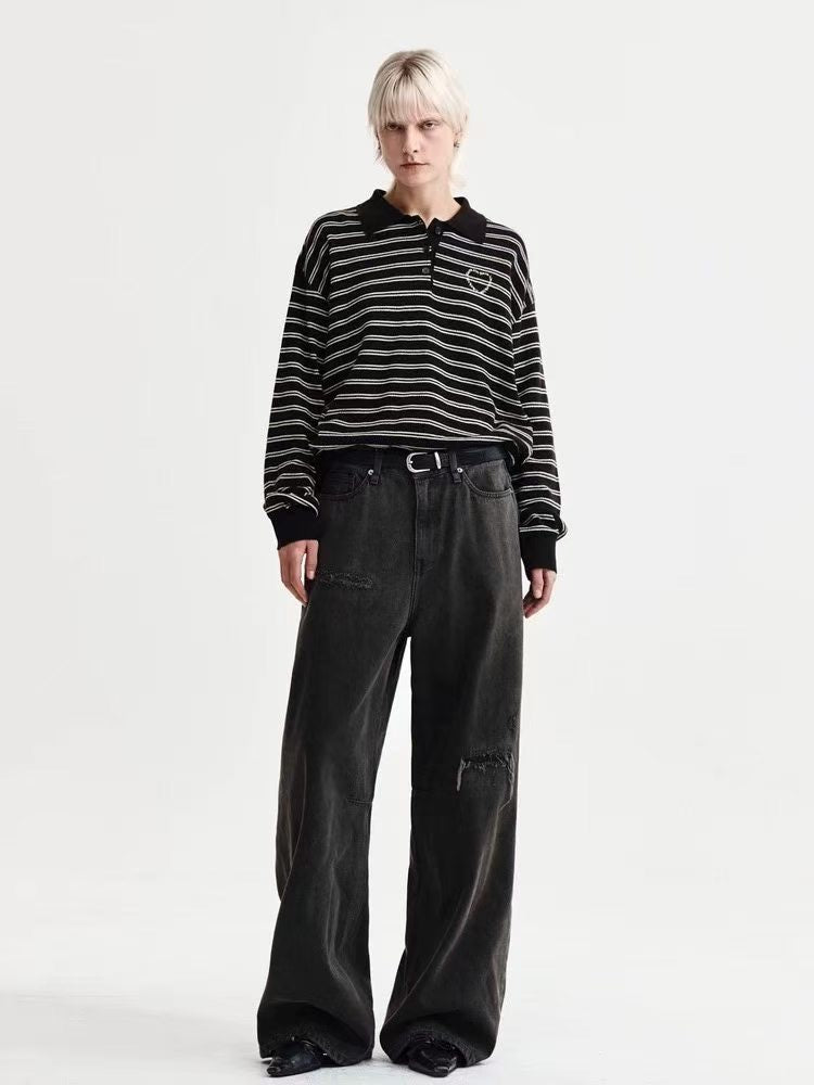 Matin Kim 針織polo shirt