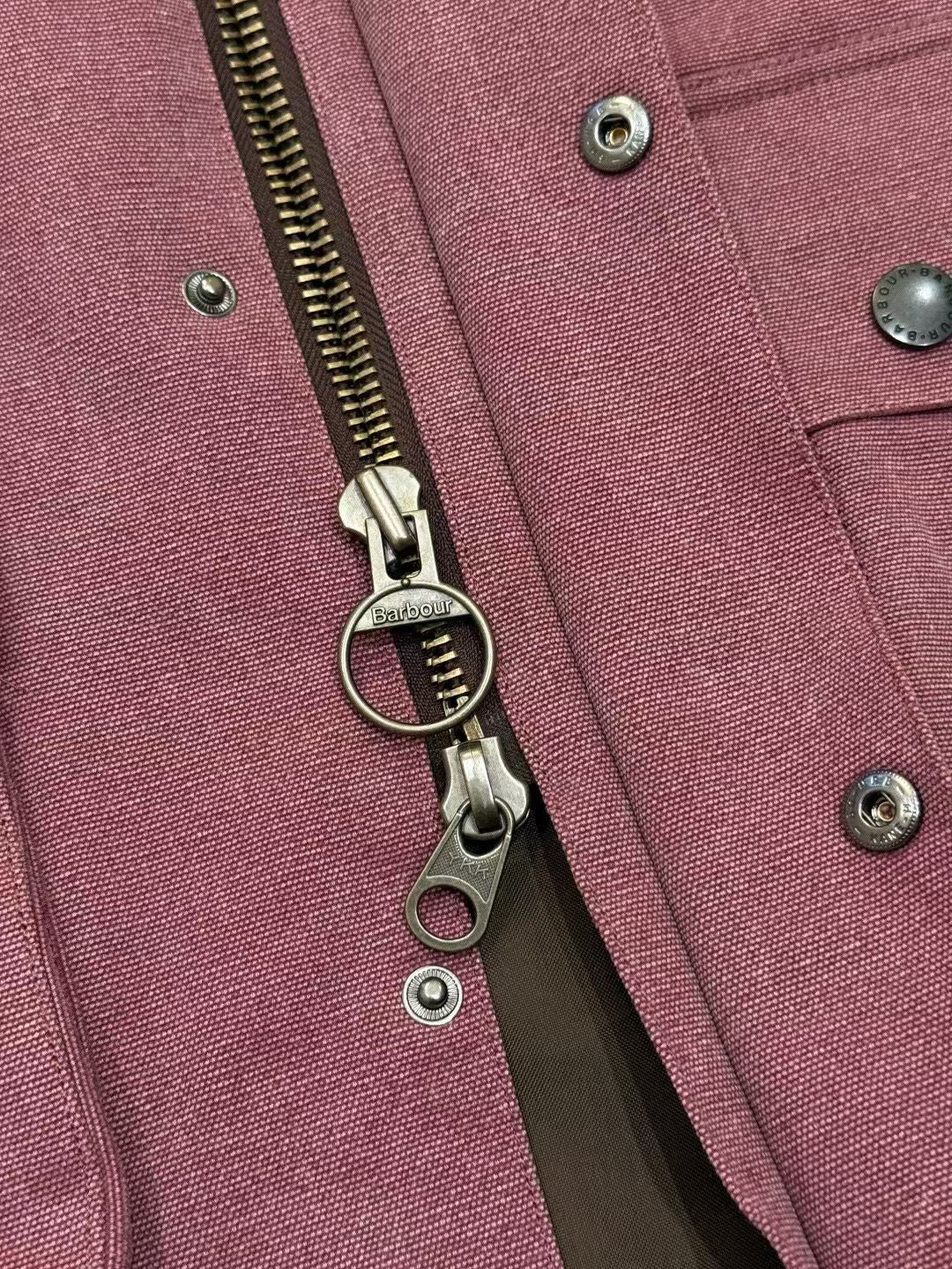 Barbour x Noah中長刺繡外套