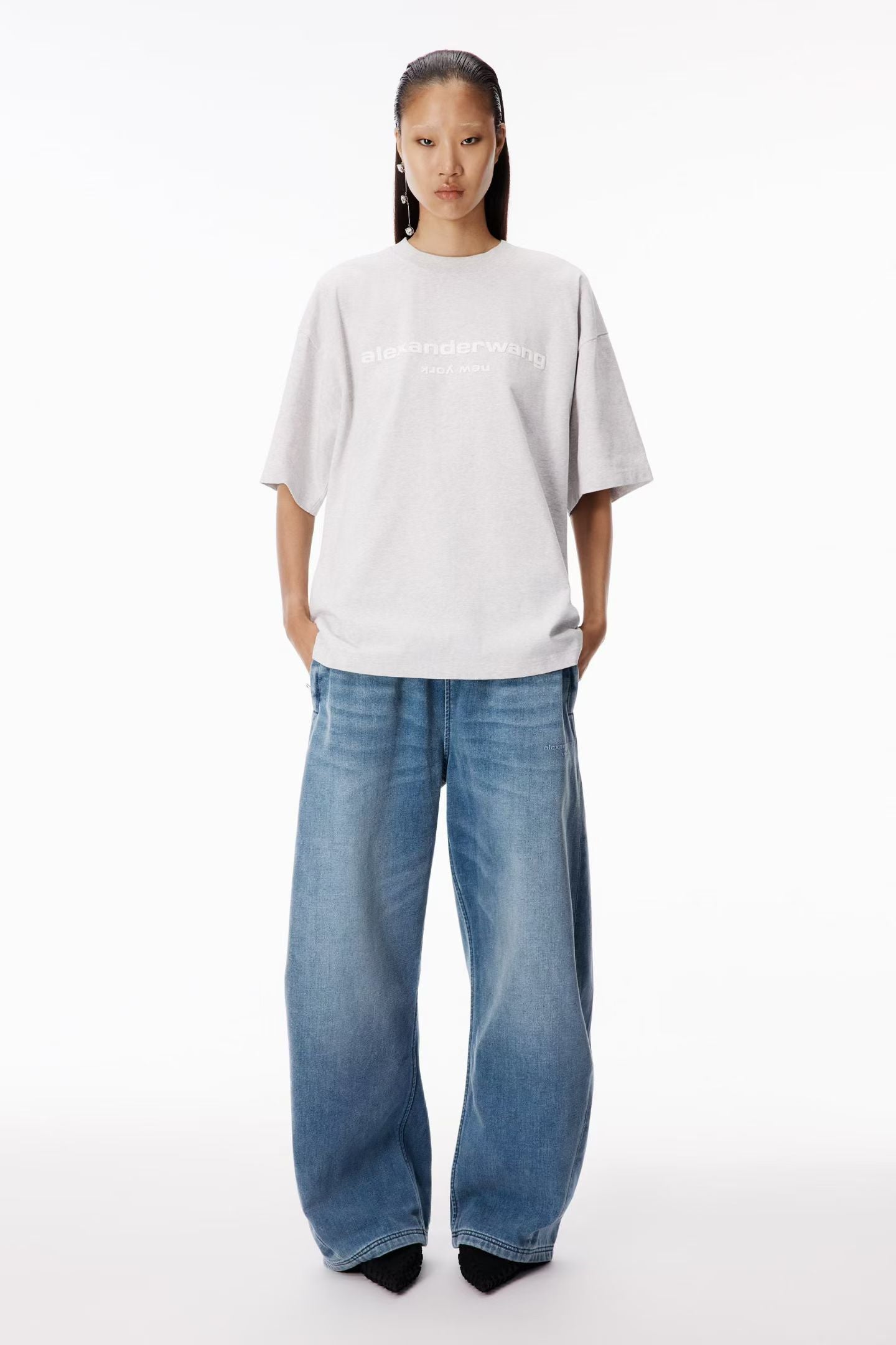 Alexander wang logo tee